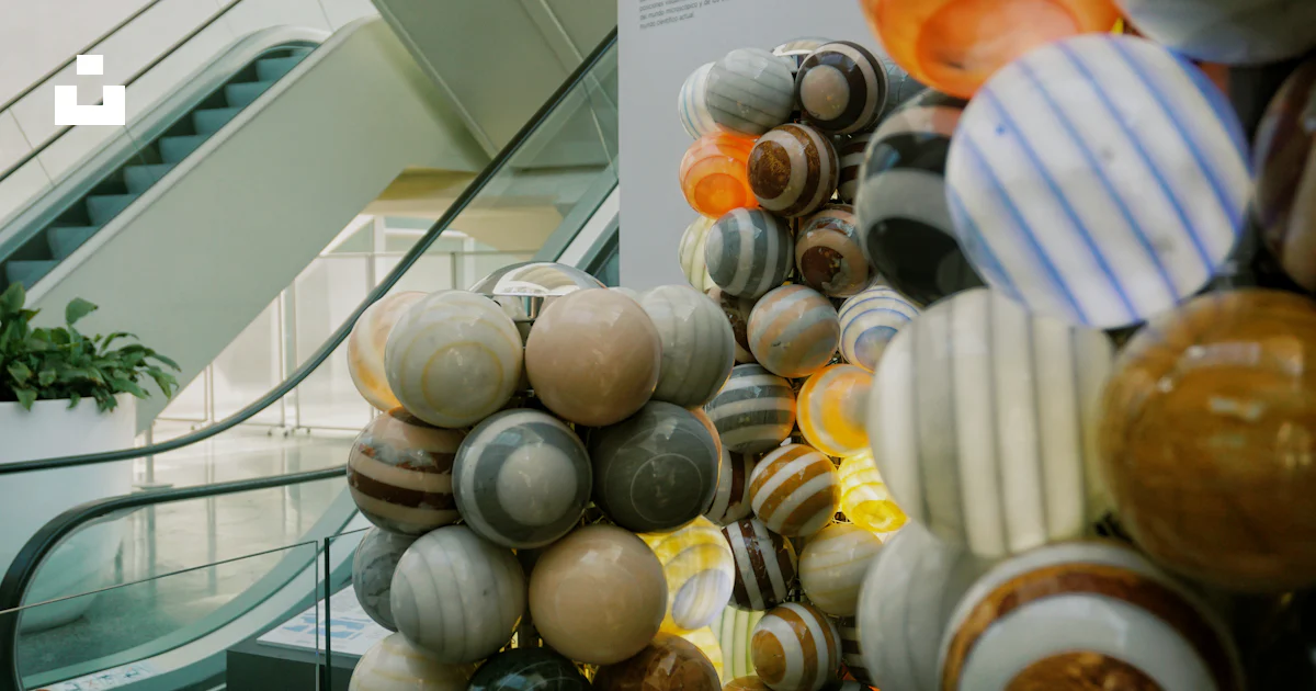 Normal Calendar Design Glass sphere sculpture in atrium - Free Photo on Unsplash