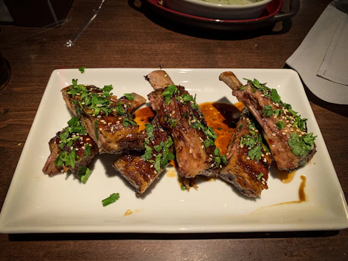 Sticky Sesame Pork Ribs