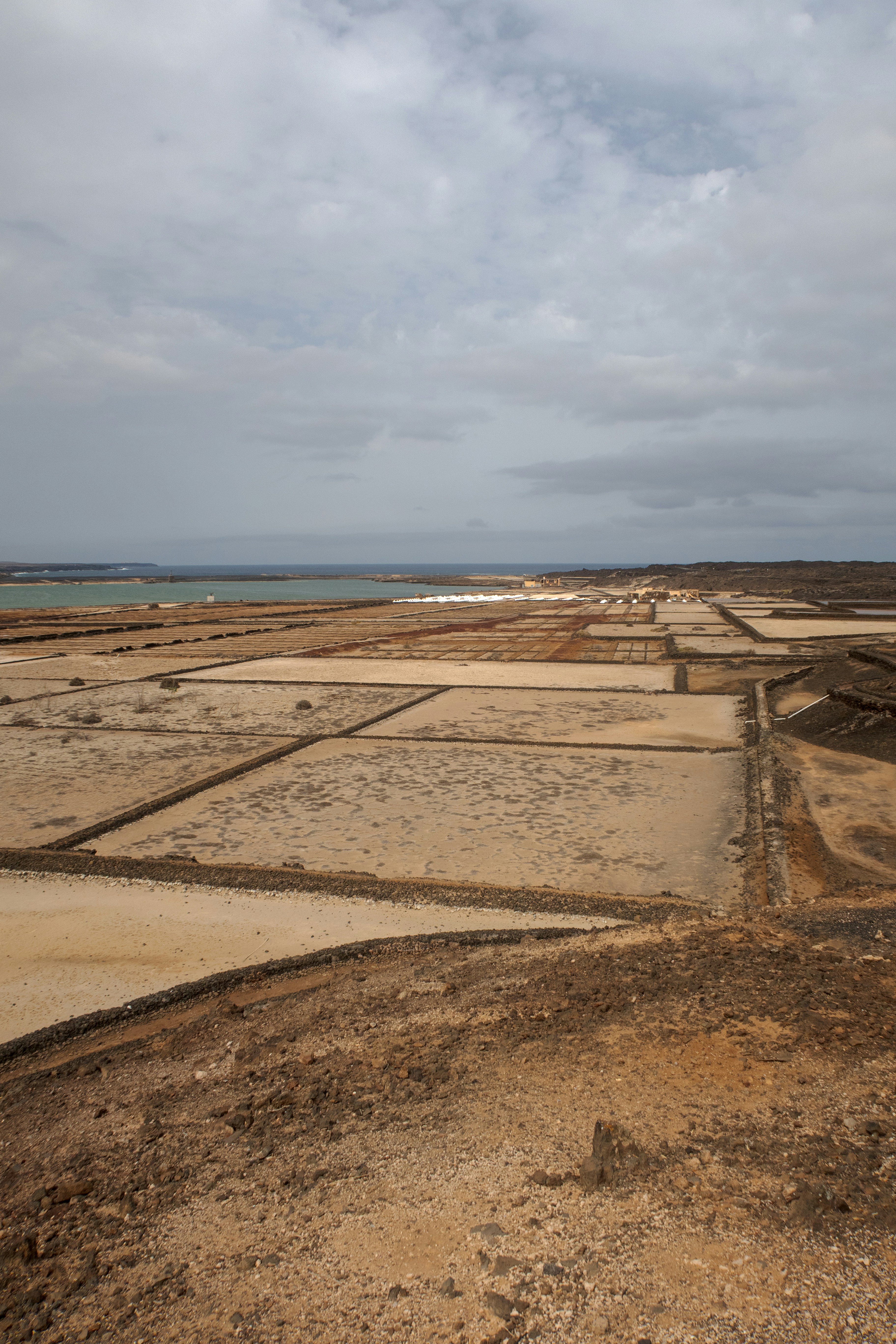 Heavy mineral sands at a coastal mining site