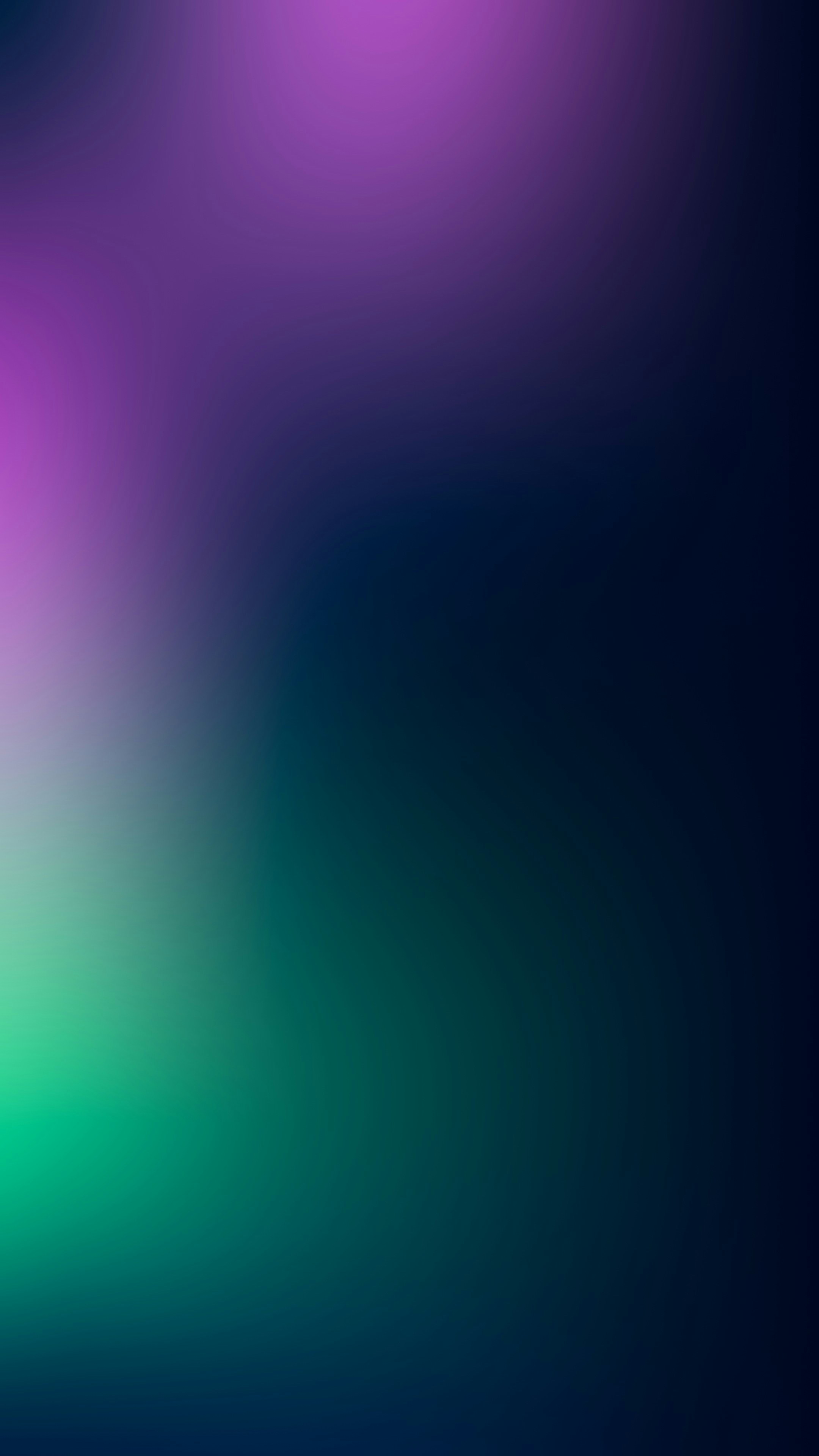A smooth gradient shifting from vibrant purple to deep teal and dark blue