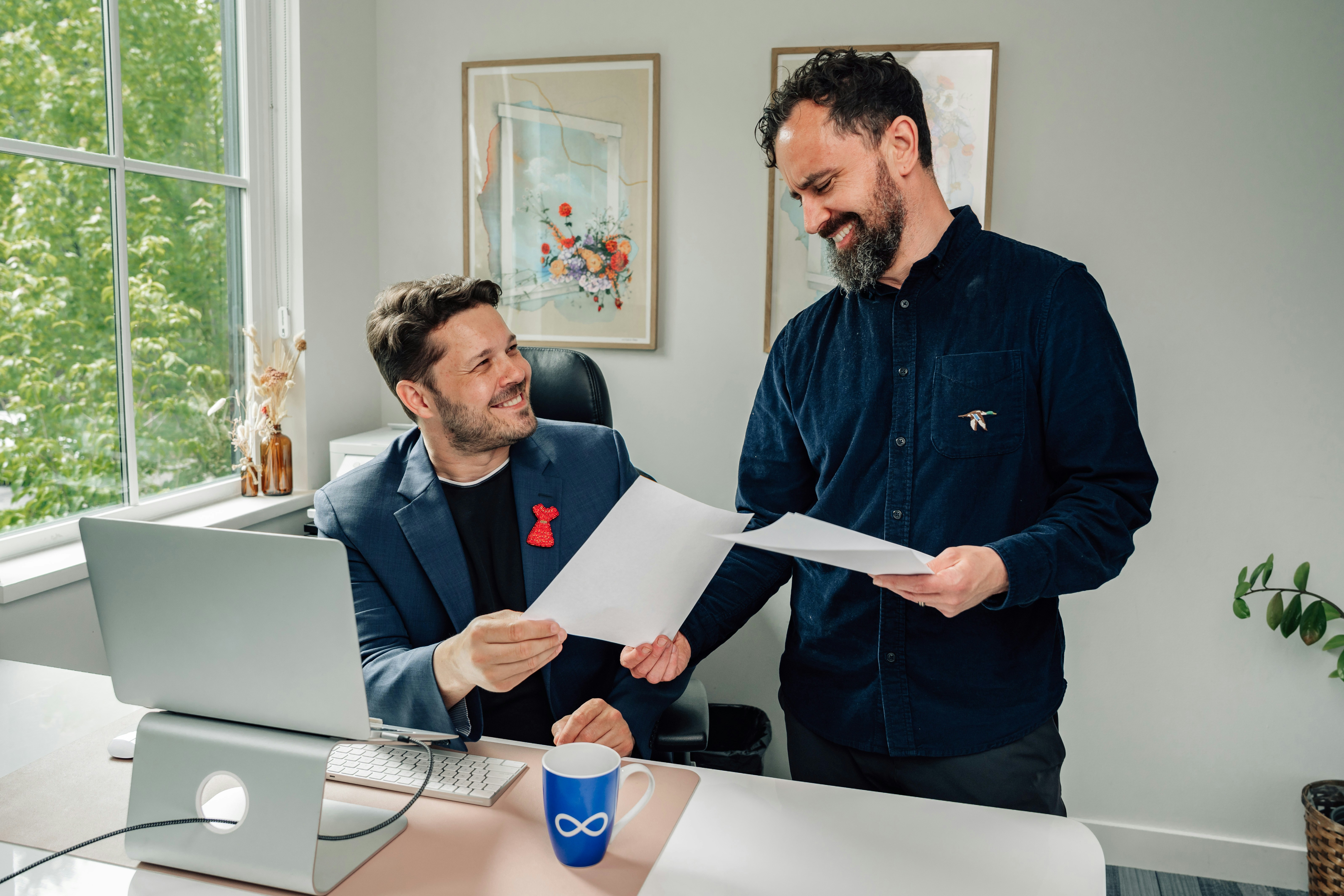 Finance Funding Path advisors reviewing documents
