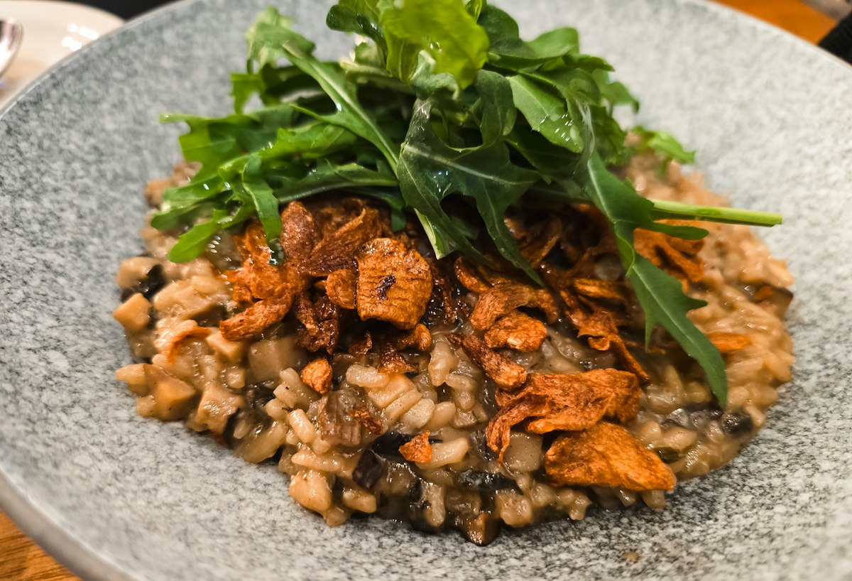 Creamy Mushroom Risotto