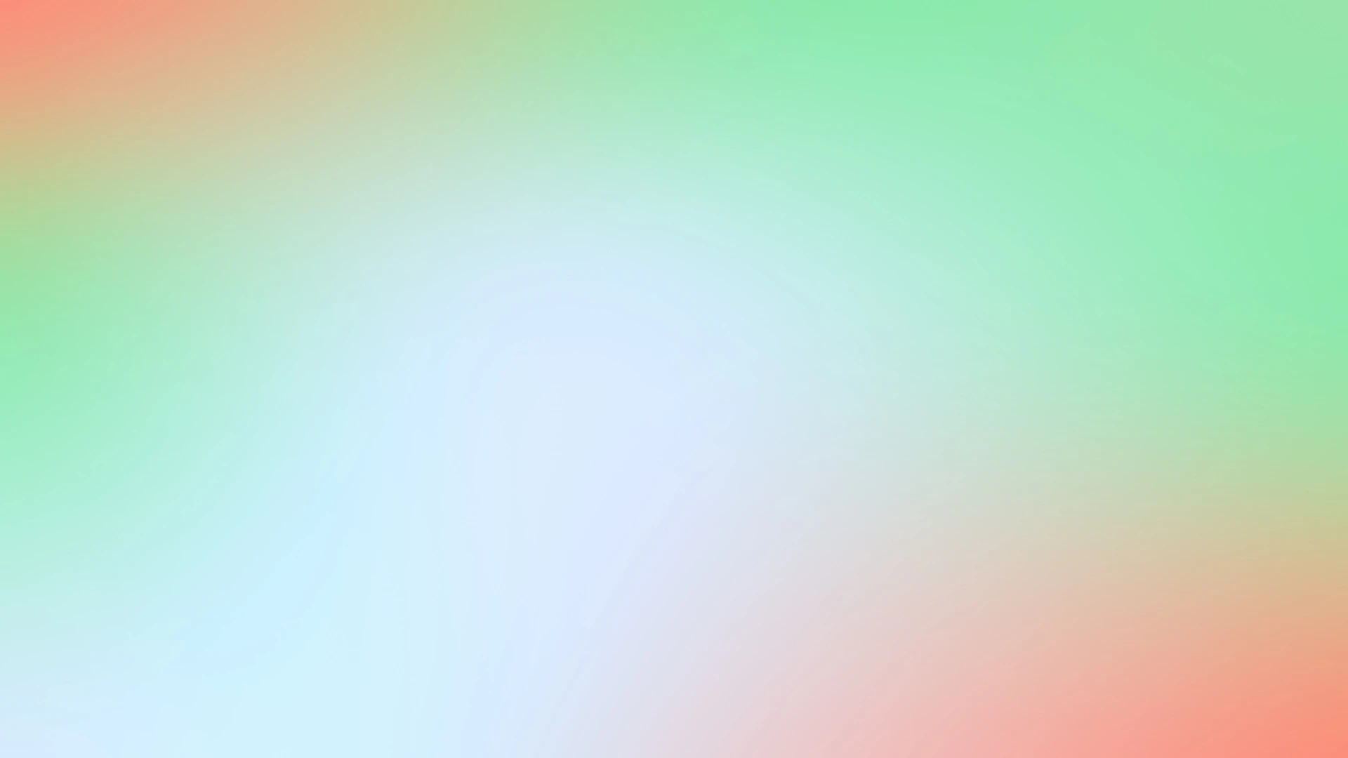 A soft gradient shifting from pale orange to light green