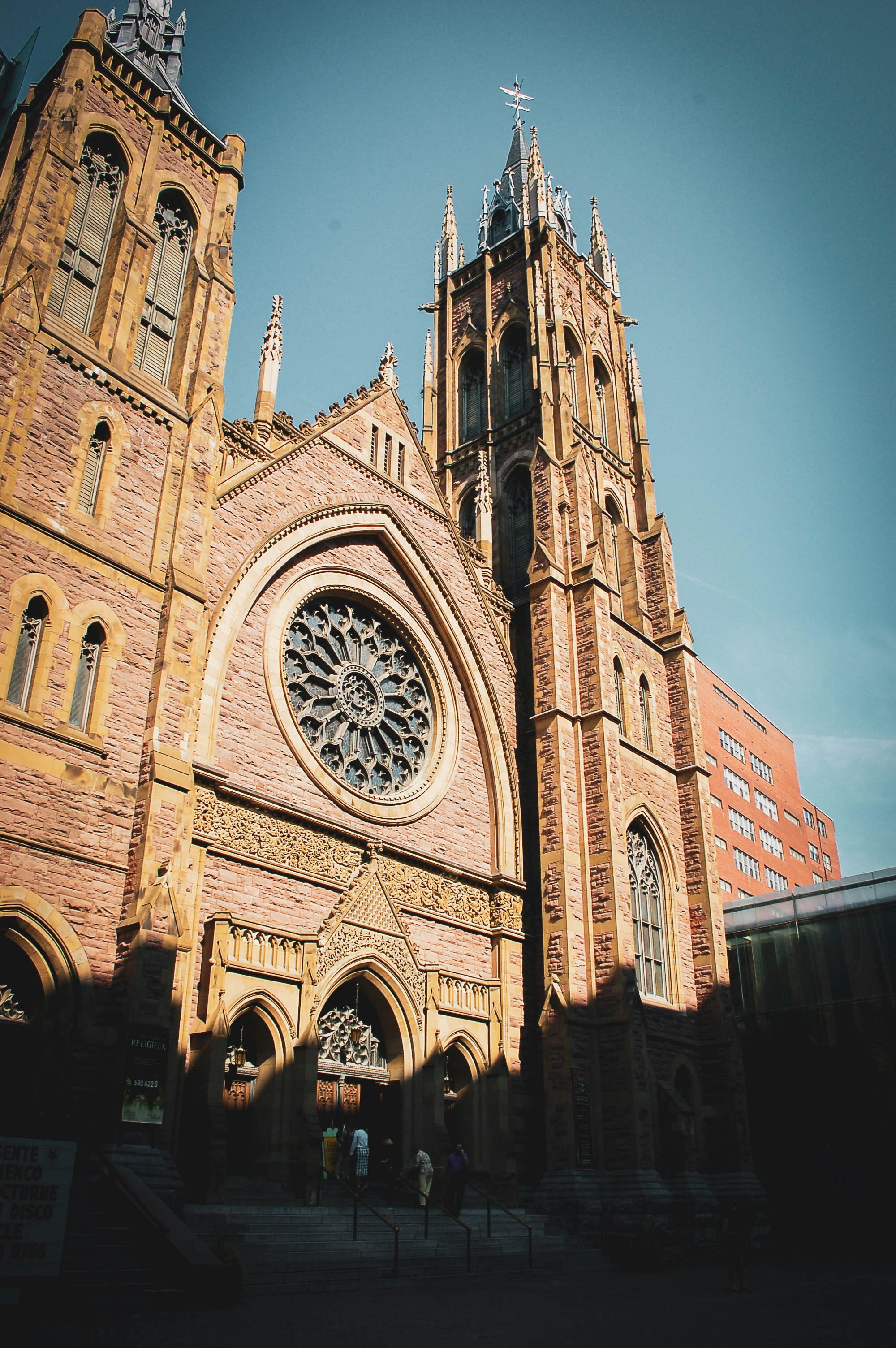 Stone church with rose window - Free Photo on Unsplash
