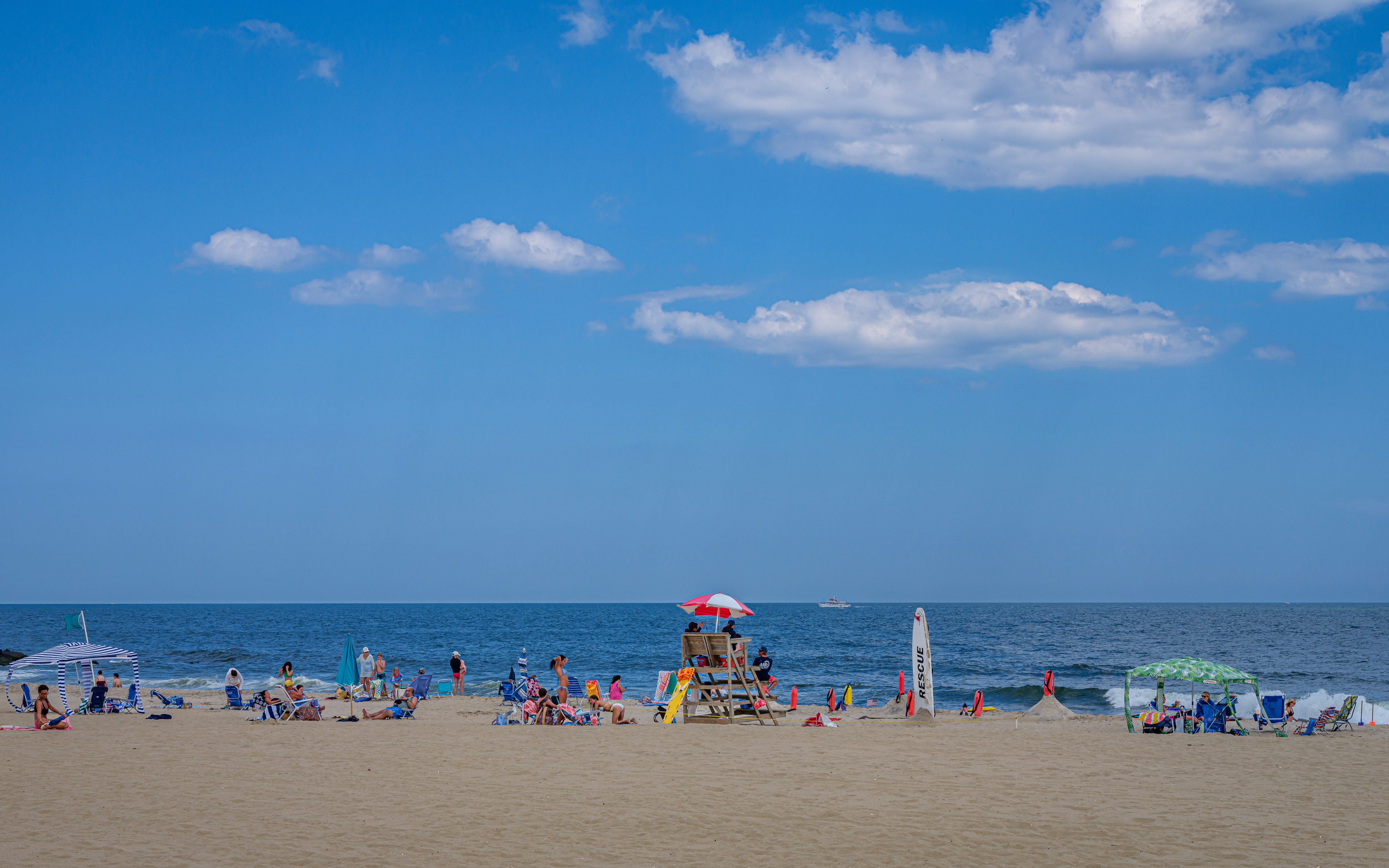 Belmar Beach view 2