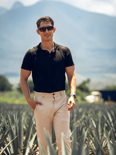 Pantalon Chino Beige