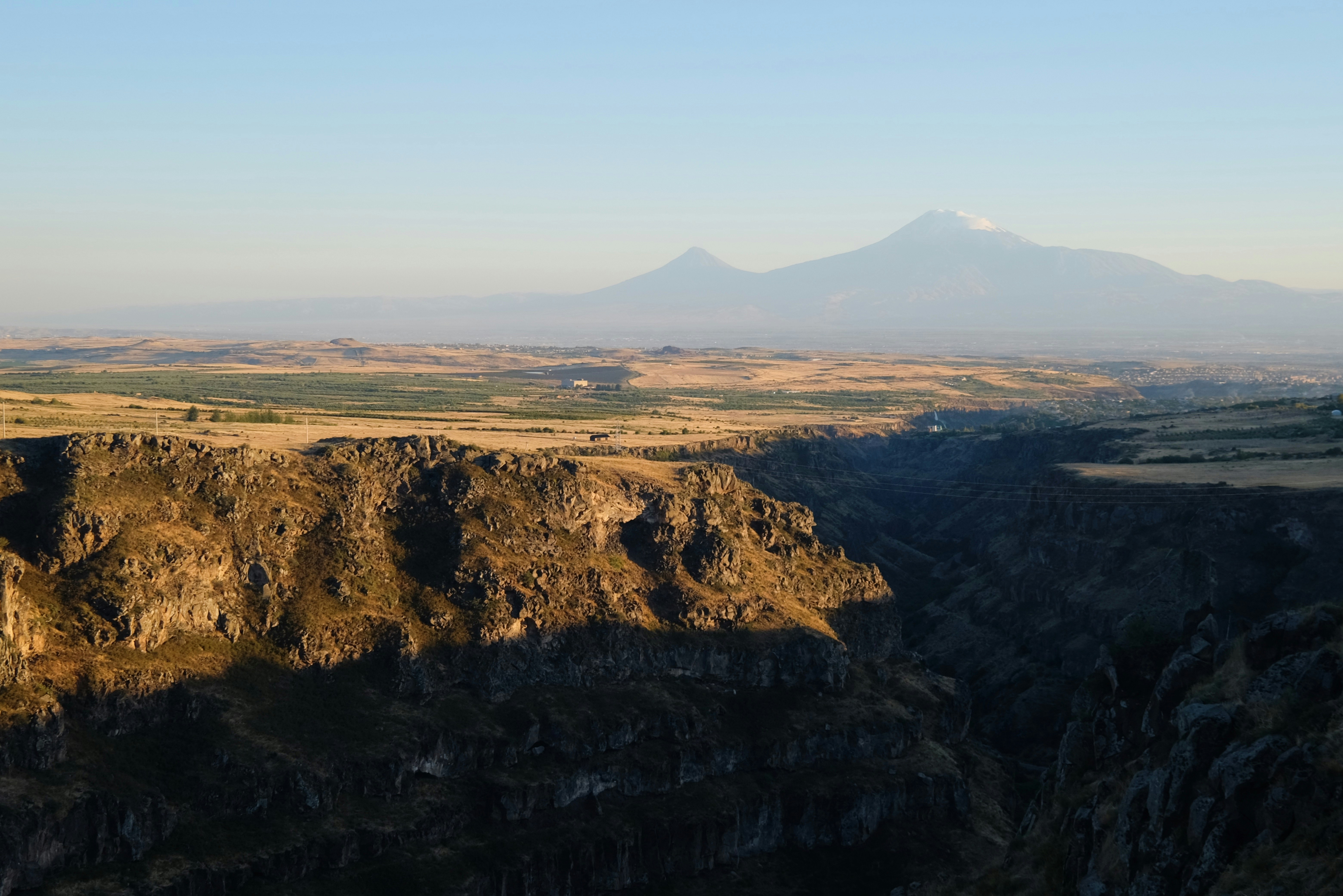 Mount Ararat over rocky canyon - Free Photo on Unsplash