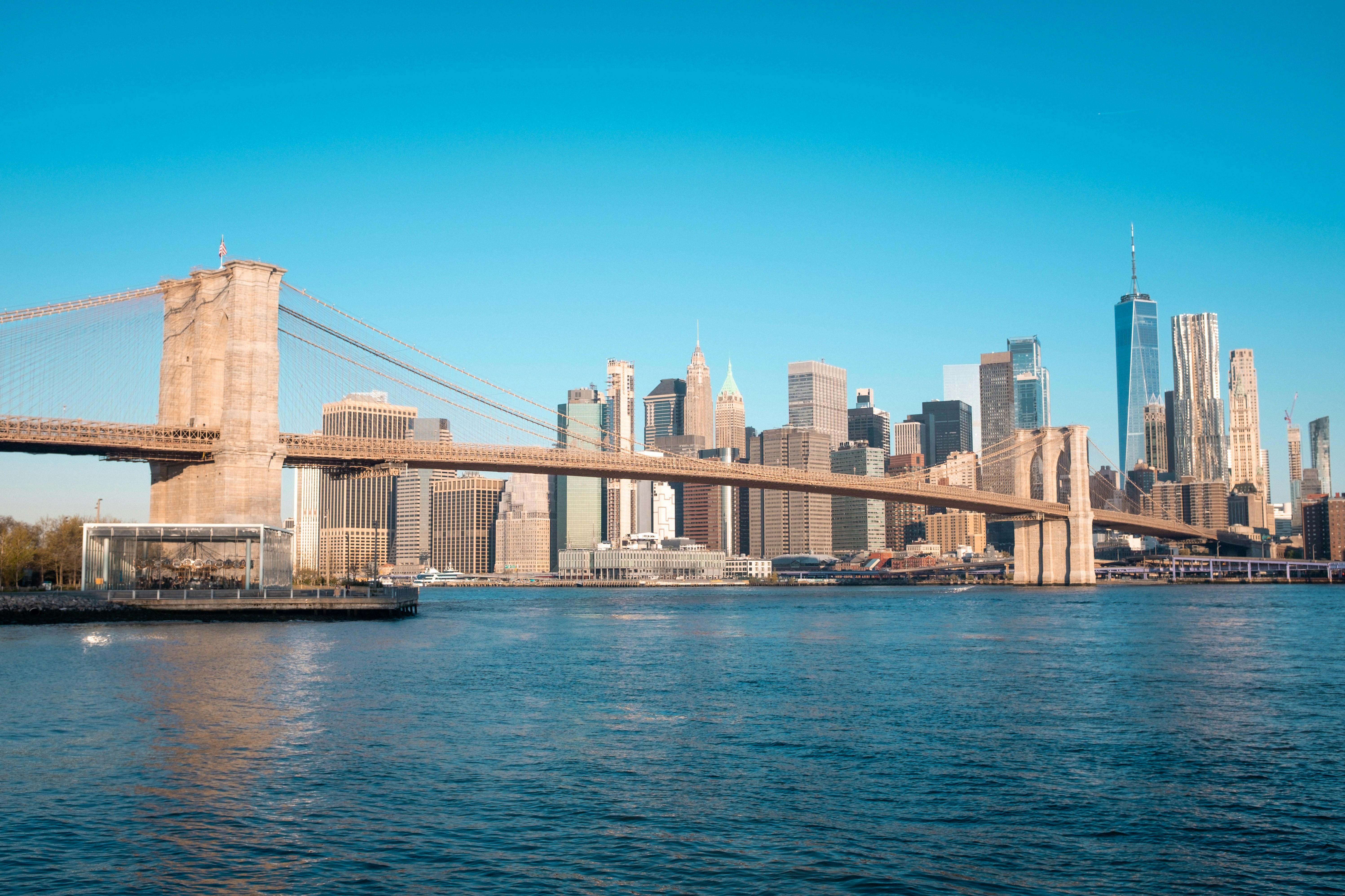 Brooklyn Bridge and New York skyline - Free Photo on Unsplash