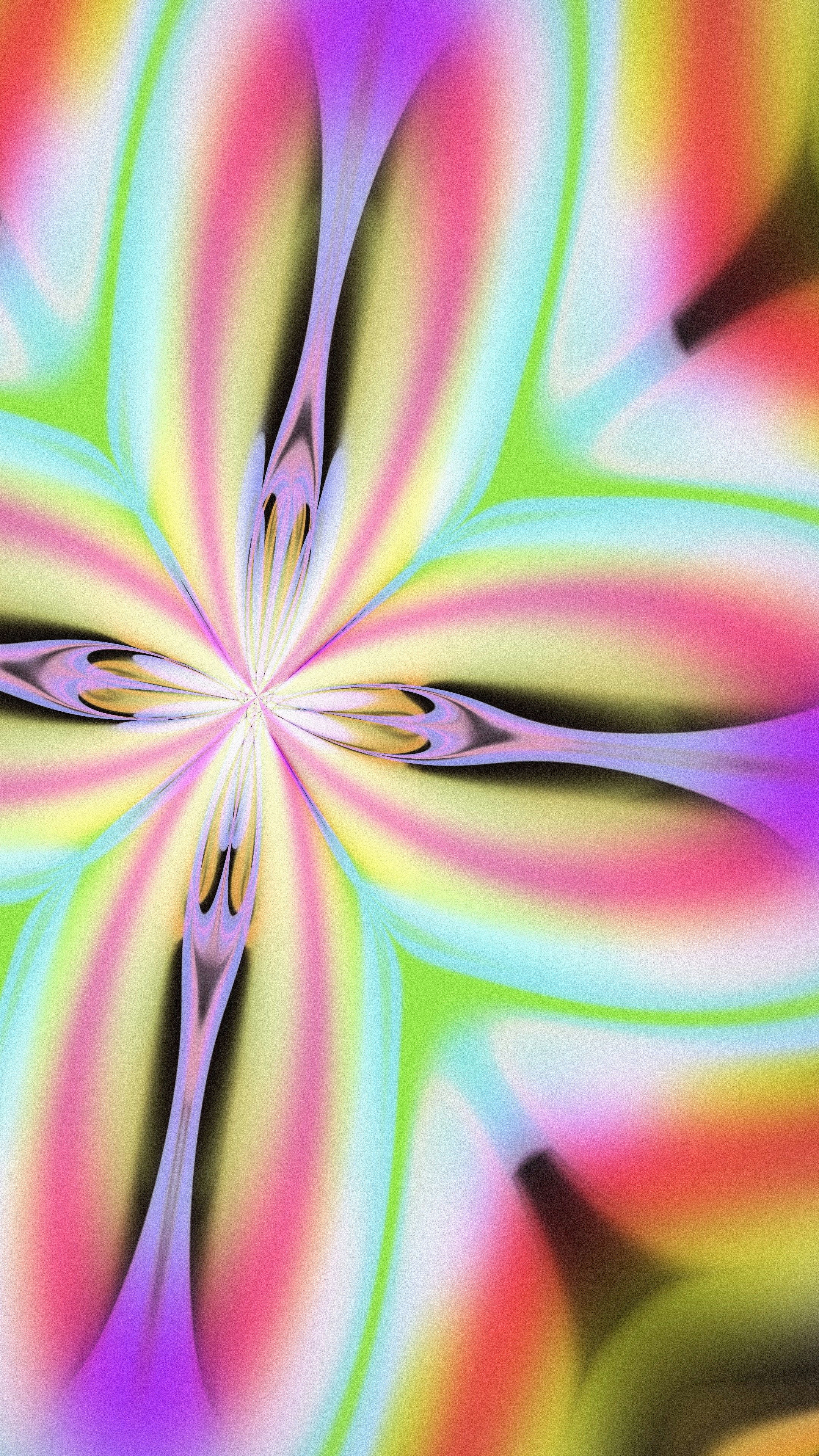 Vibrant abstract pattern with radiating petals - Free Photo on Unsplash