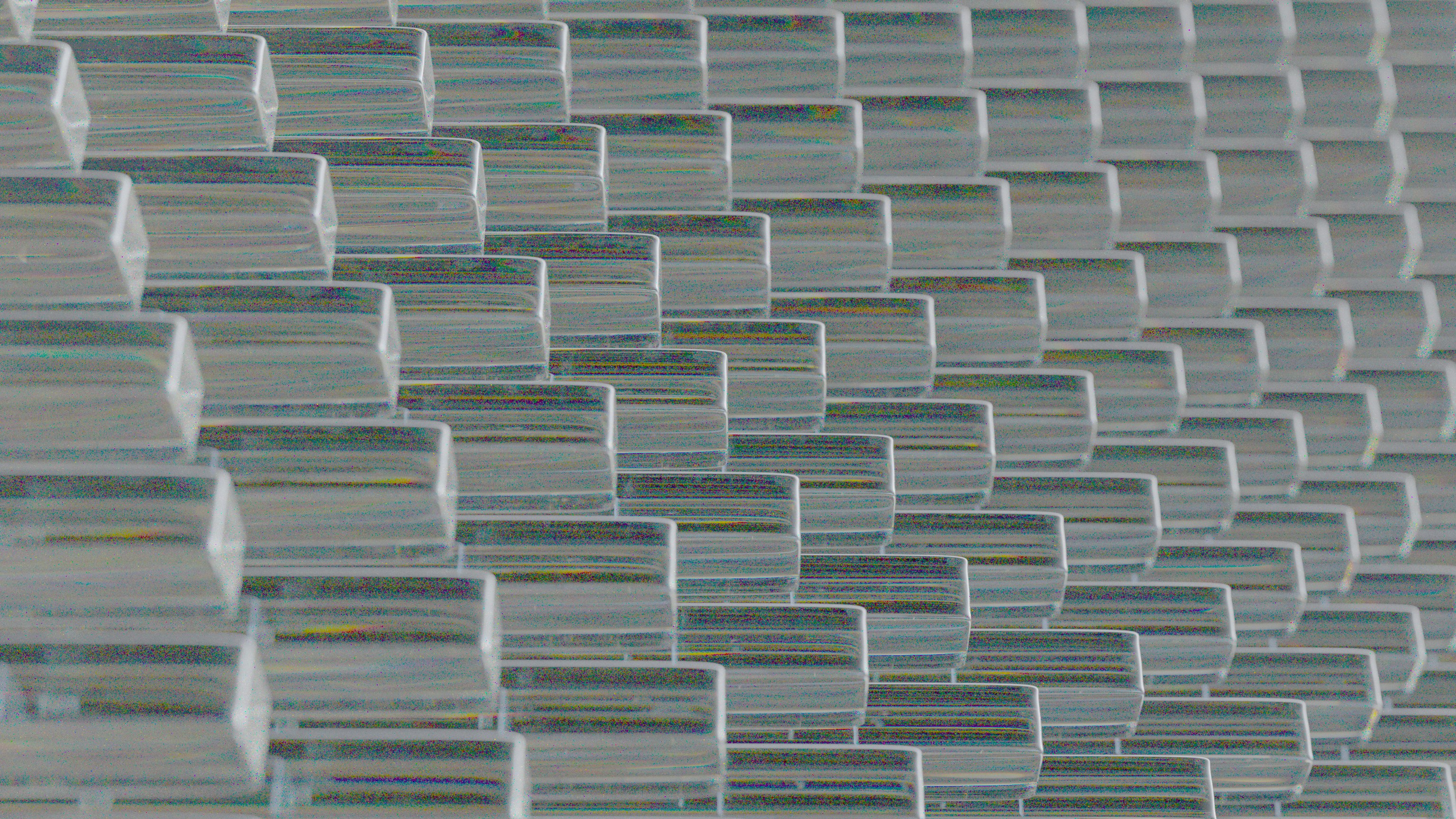 Translucent glass blocks in diagonal pattern - Free Photo on Unsplash