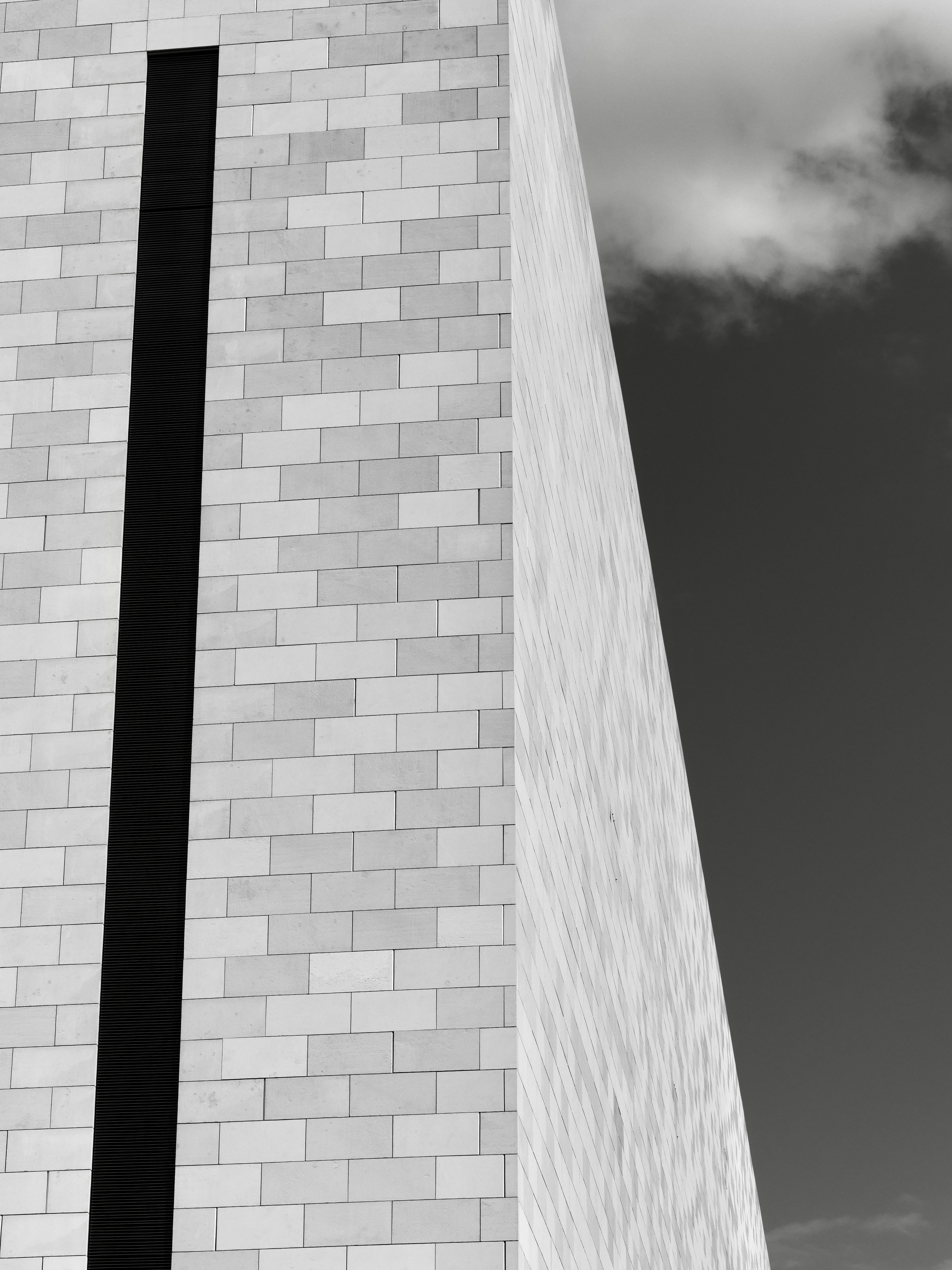 Modern building facade with vertical stripe - Free Photo on Unsplash