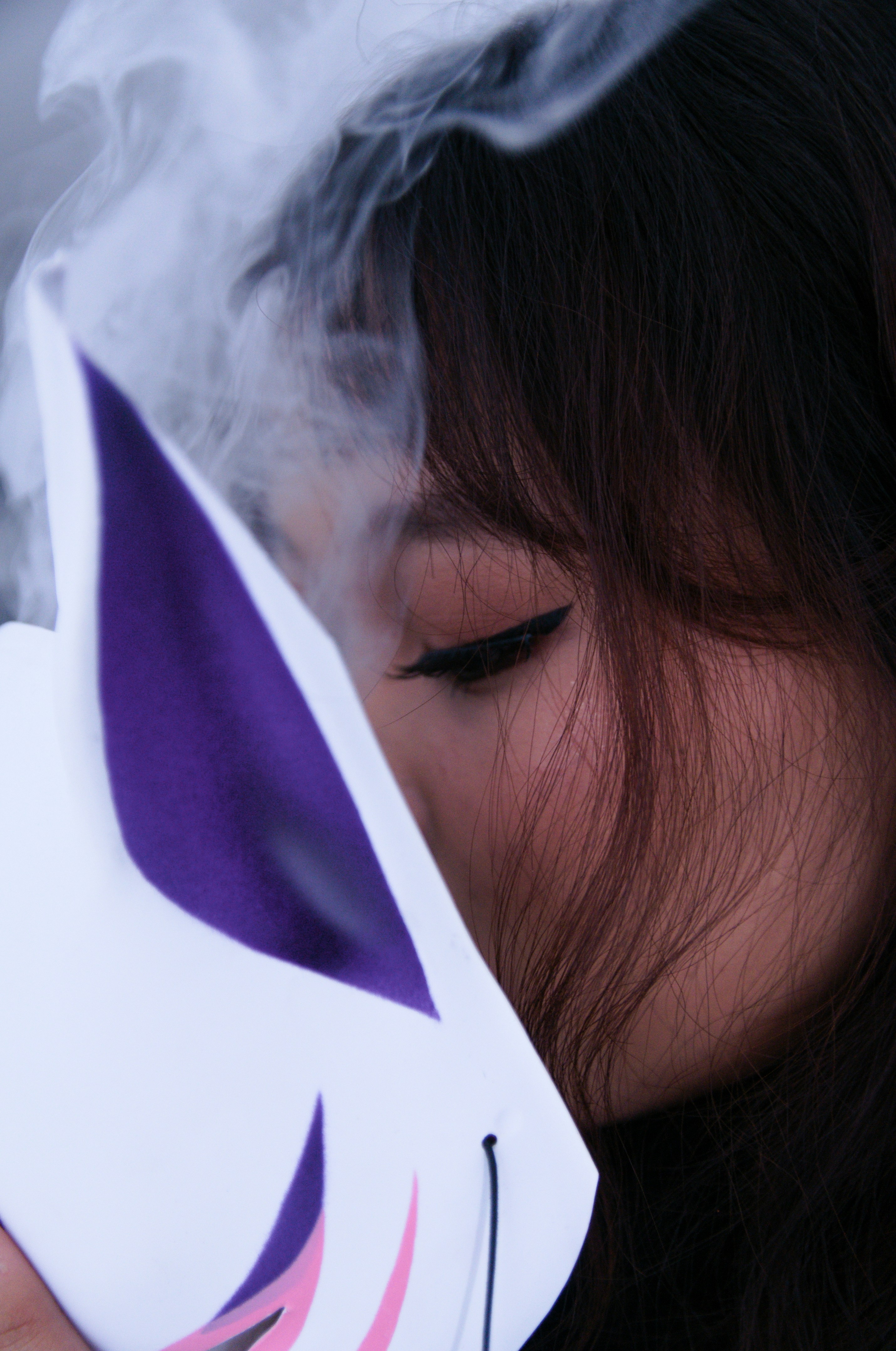 Person holding white fox mask - Free Photo on Unsplash