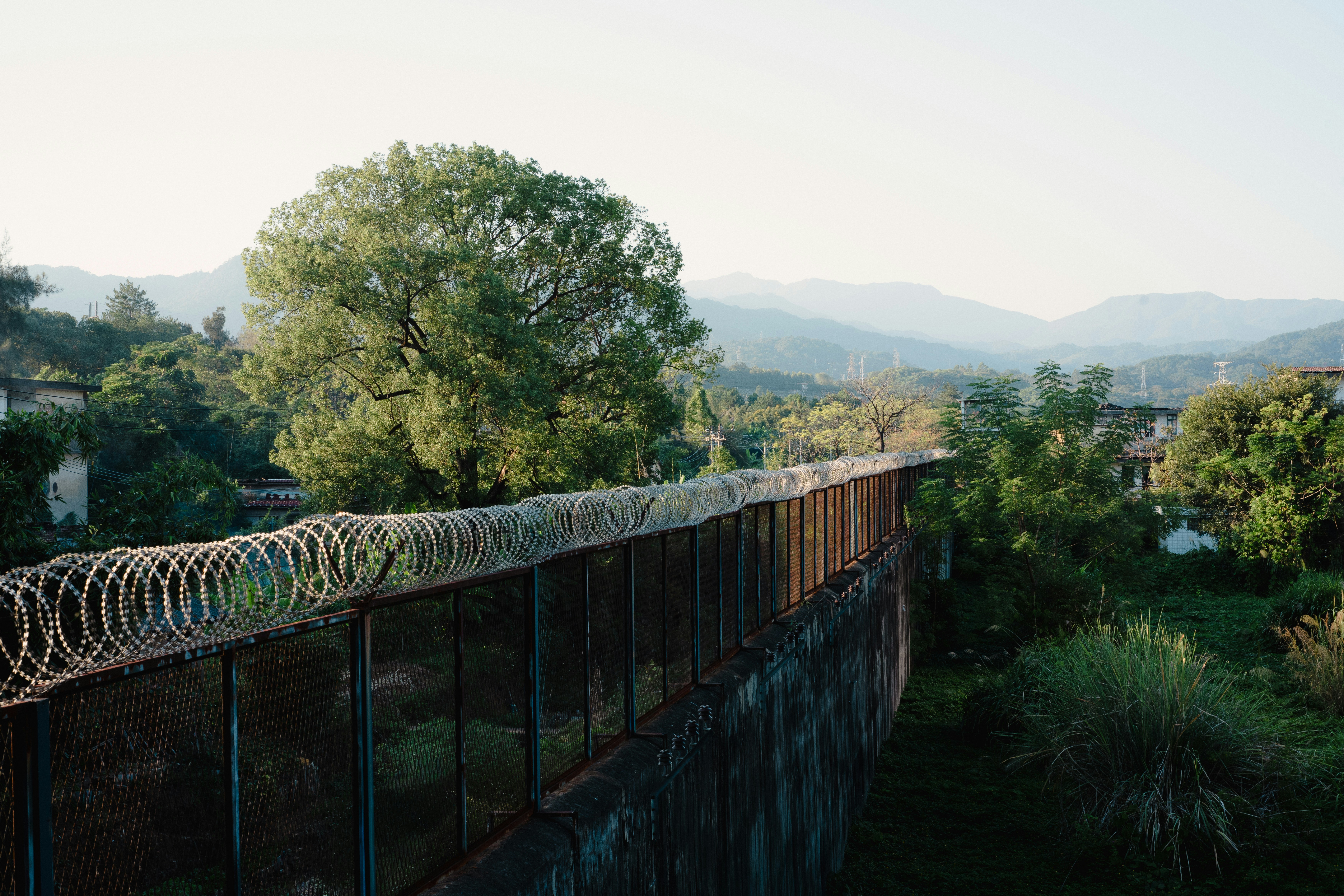 Concrete wall with razor wire - Free Photo on Unsplash