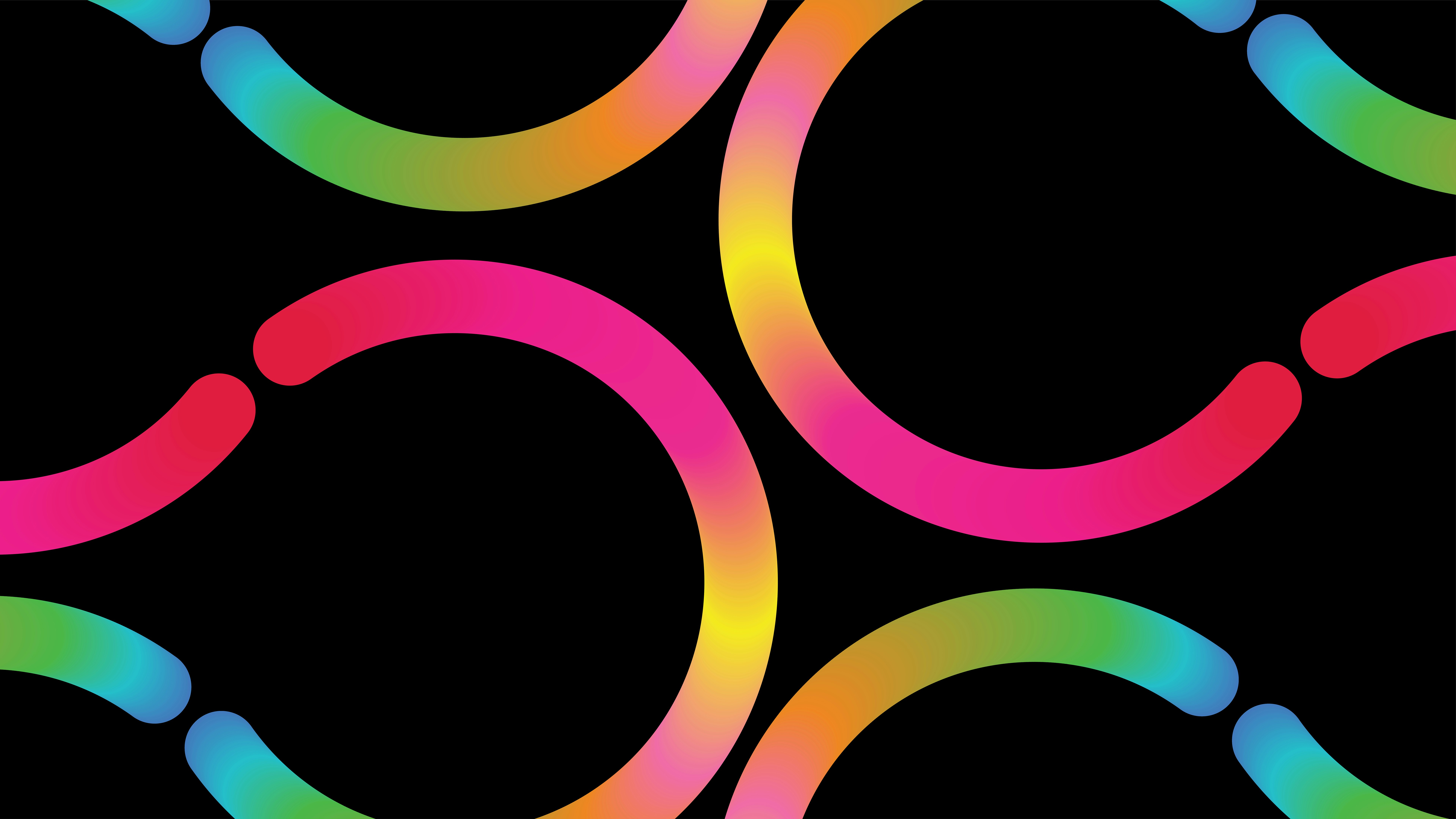 Colorful gradient semicircles pattern - Free Photo on Unsplash