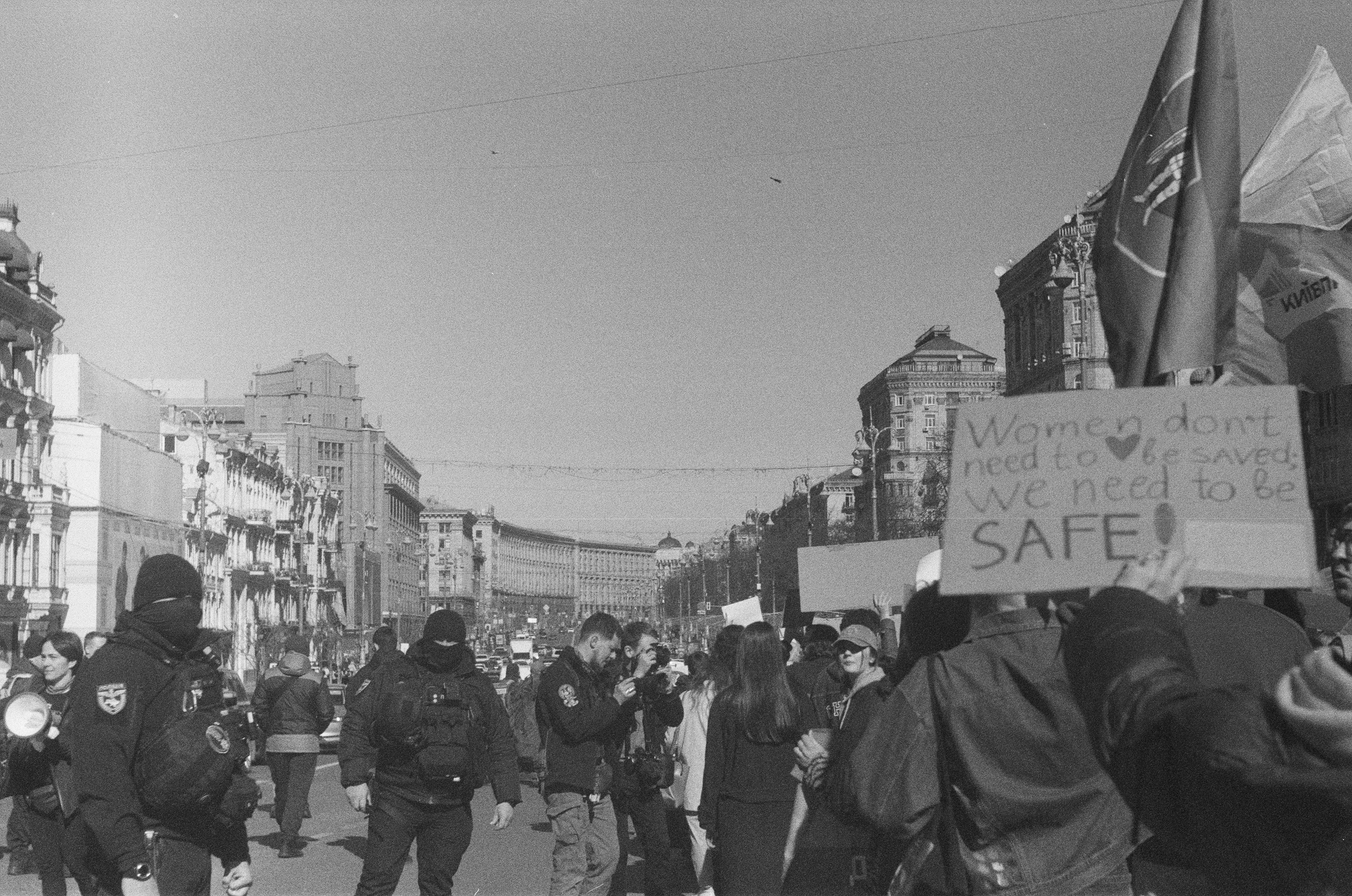 People protesting on city street - Free Photo on Unsplash