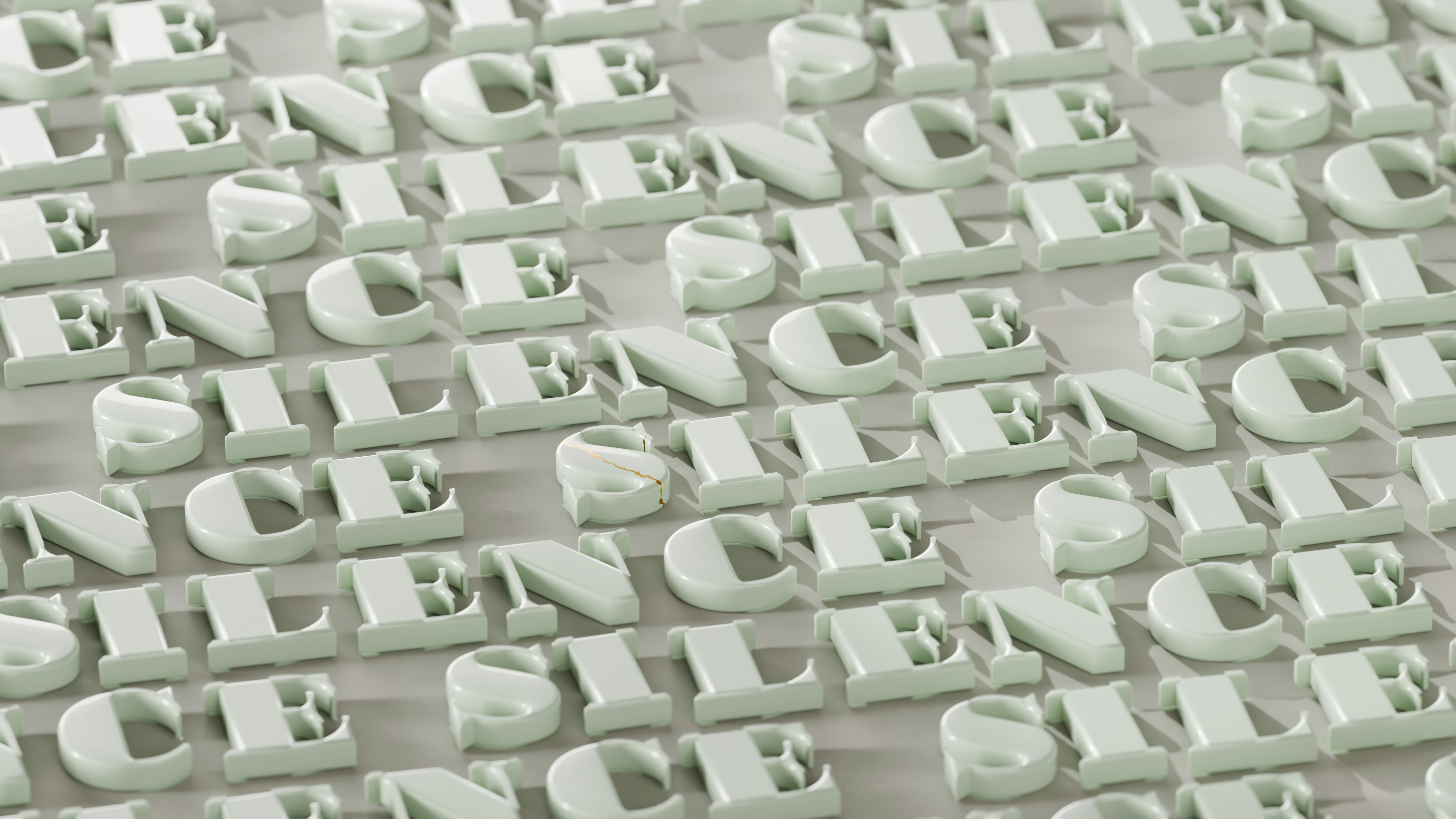 Patrón de palabras silencioso en verde pálido - Foto gratuita en Unsplash