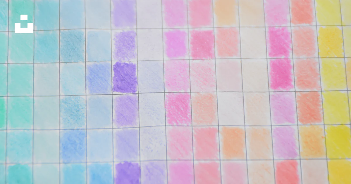 Grid Pattern Calendar Pastel colored grid on paper - Free Photo on Unsplash