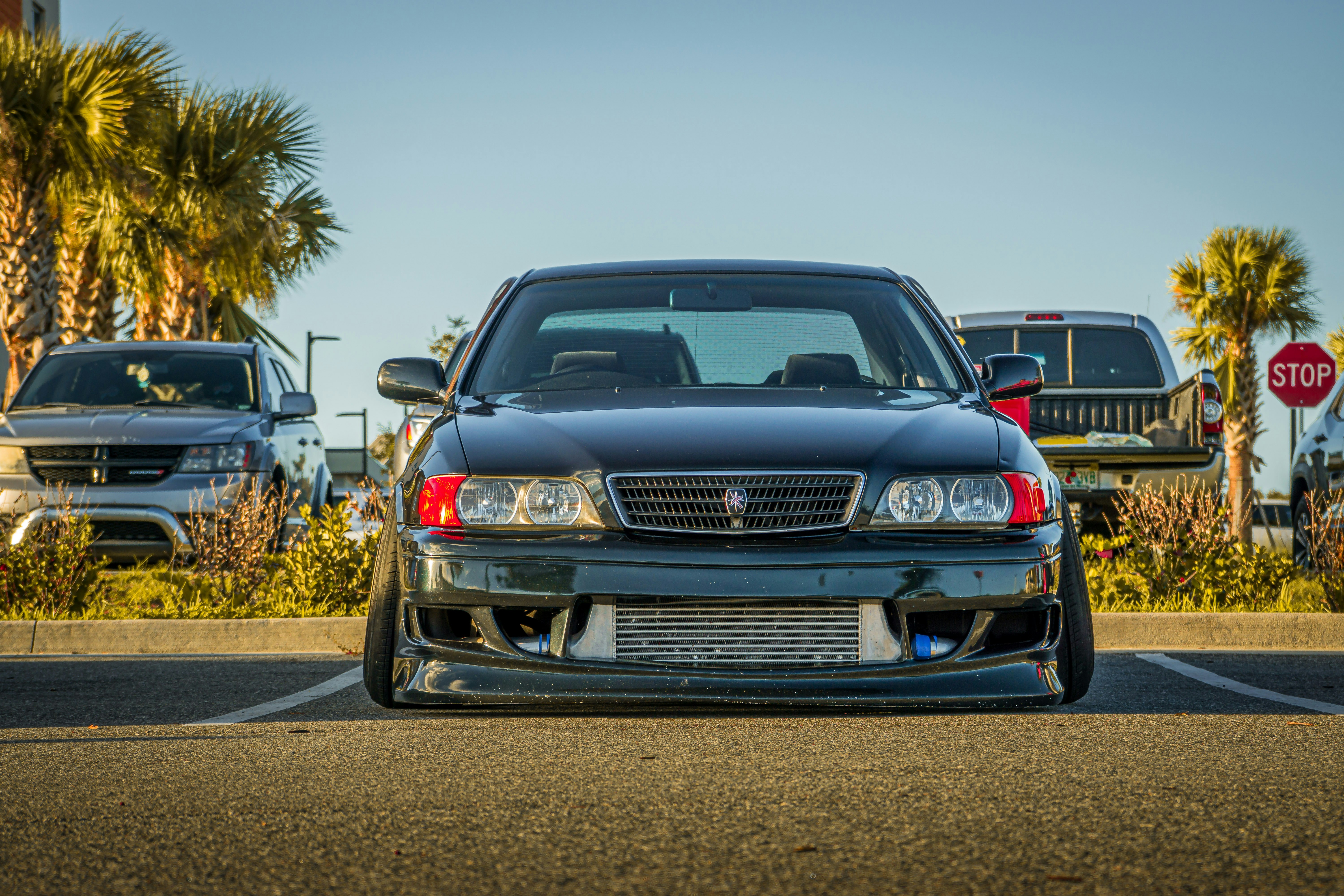 Modified sedan with low stance - Free Photo on Unsplash