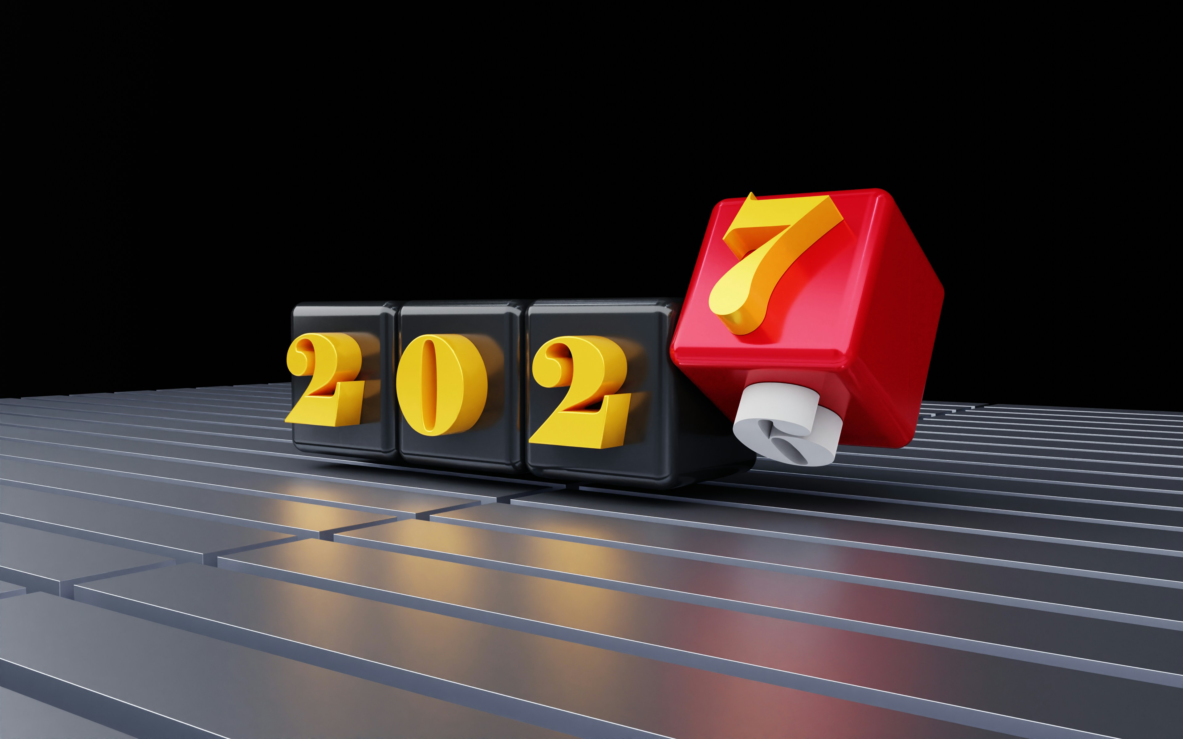 Black blocks displaying year 2027 - Free Photo on Unsplash