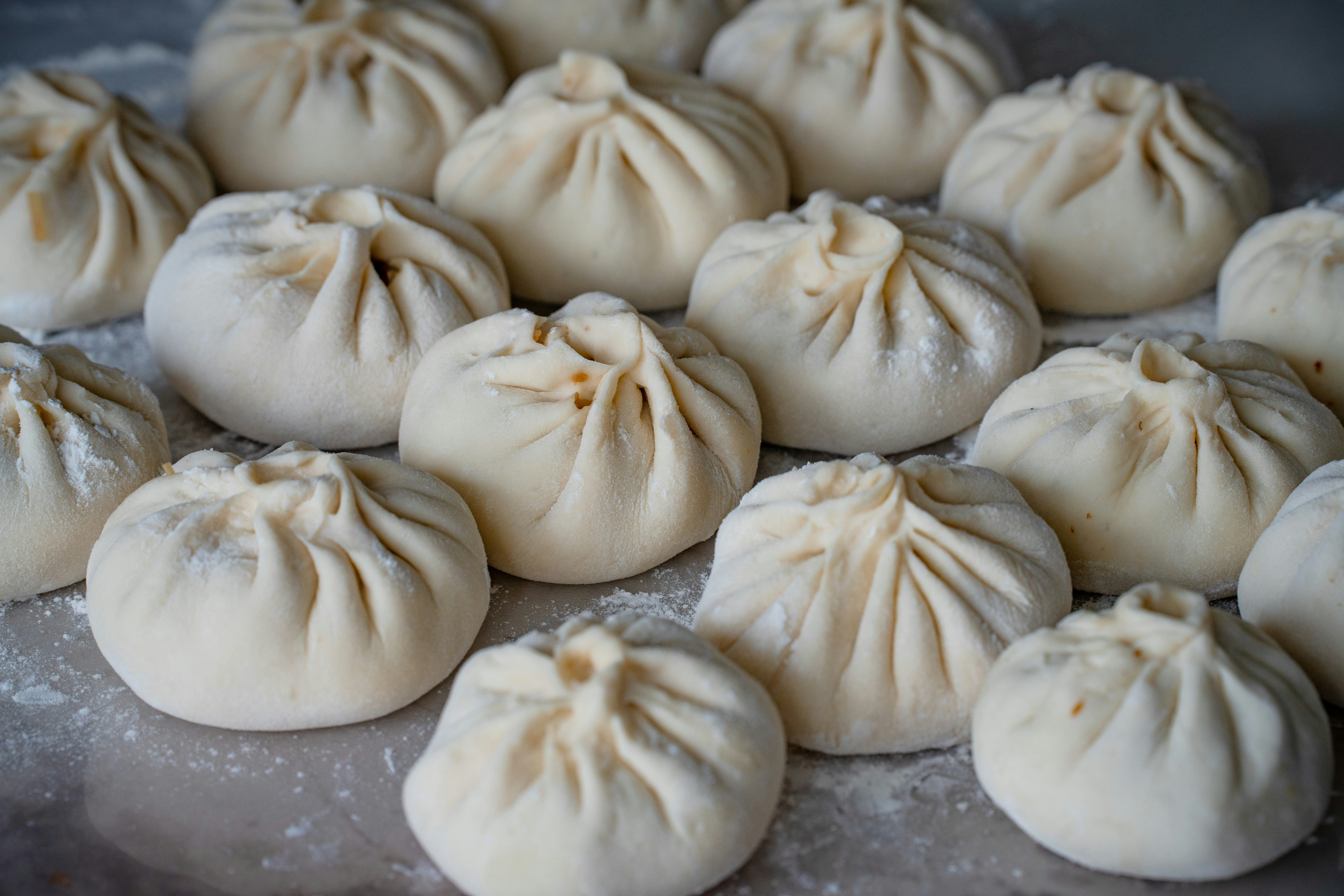 Raw pleated dough dumplings - Free Photo on Unsplash