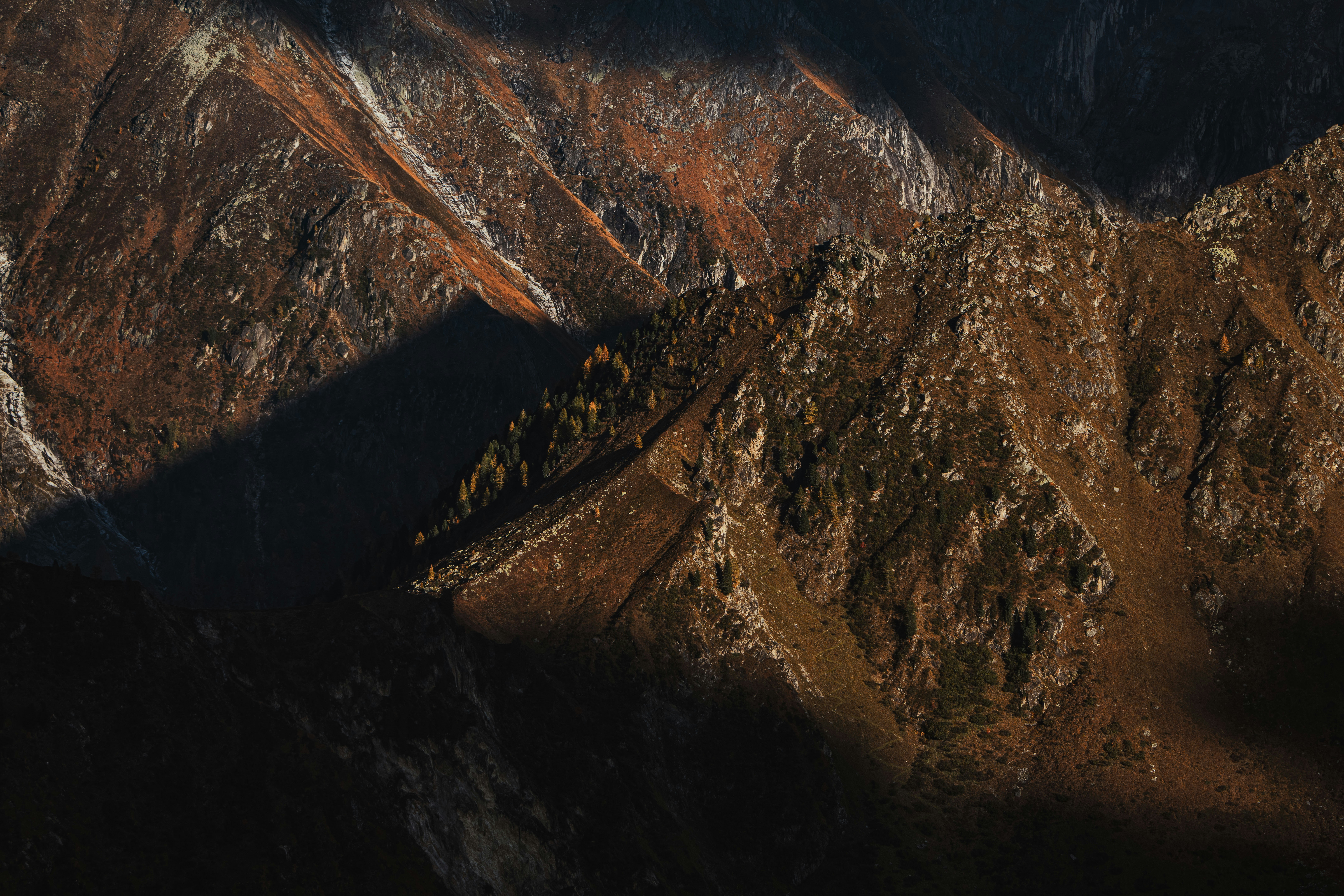 Rugged mountain slopes with autumn foliage - Free Photo on Unsplash