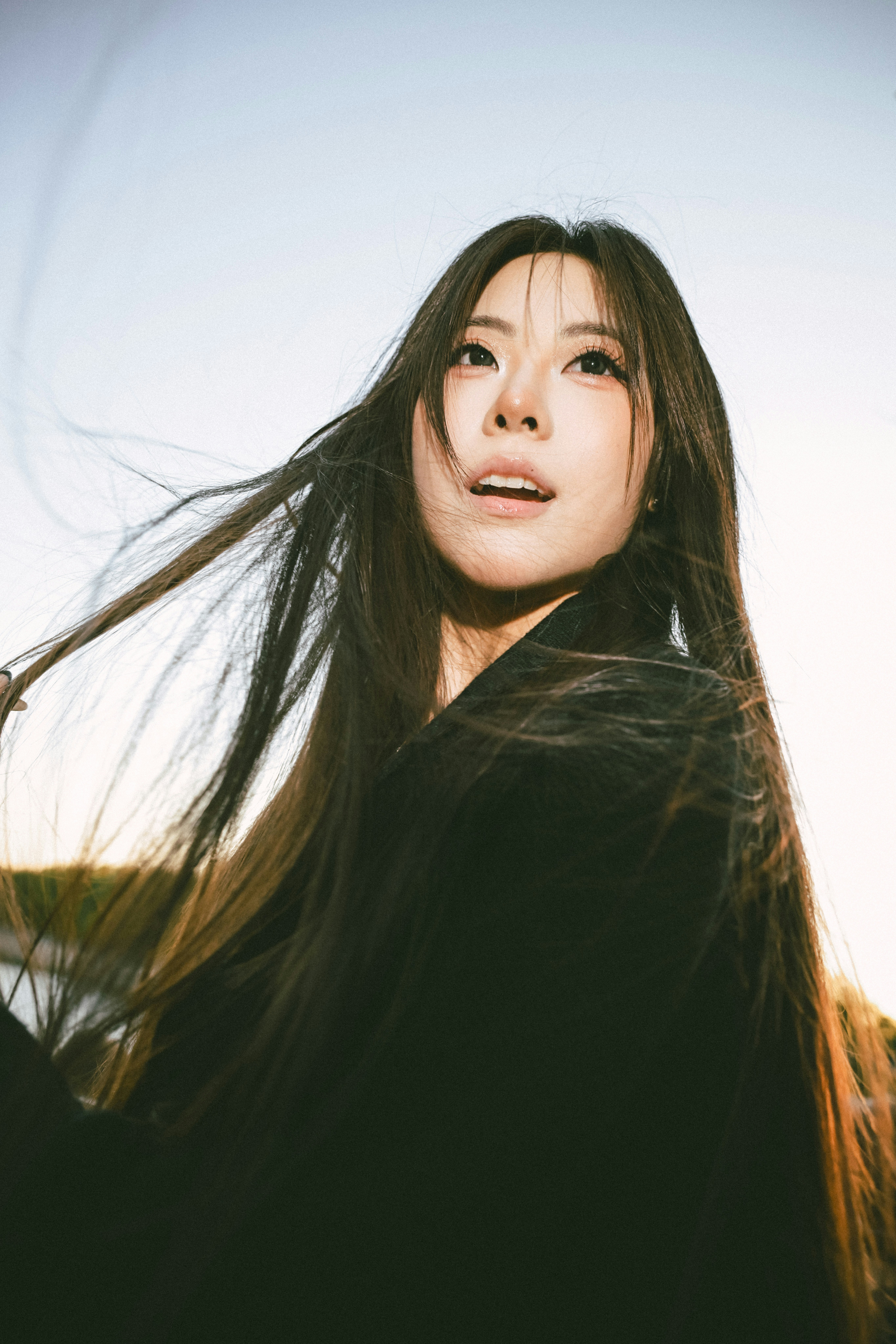 Woman with long hair in wind - Free Photo on Unsplash