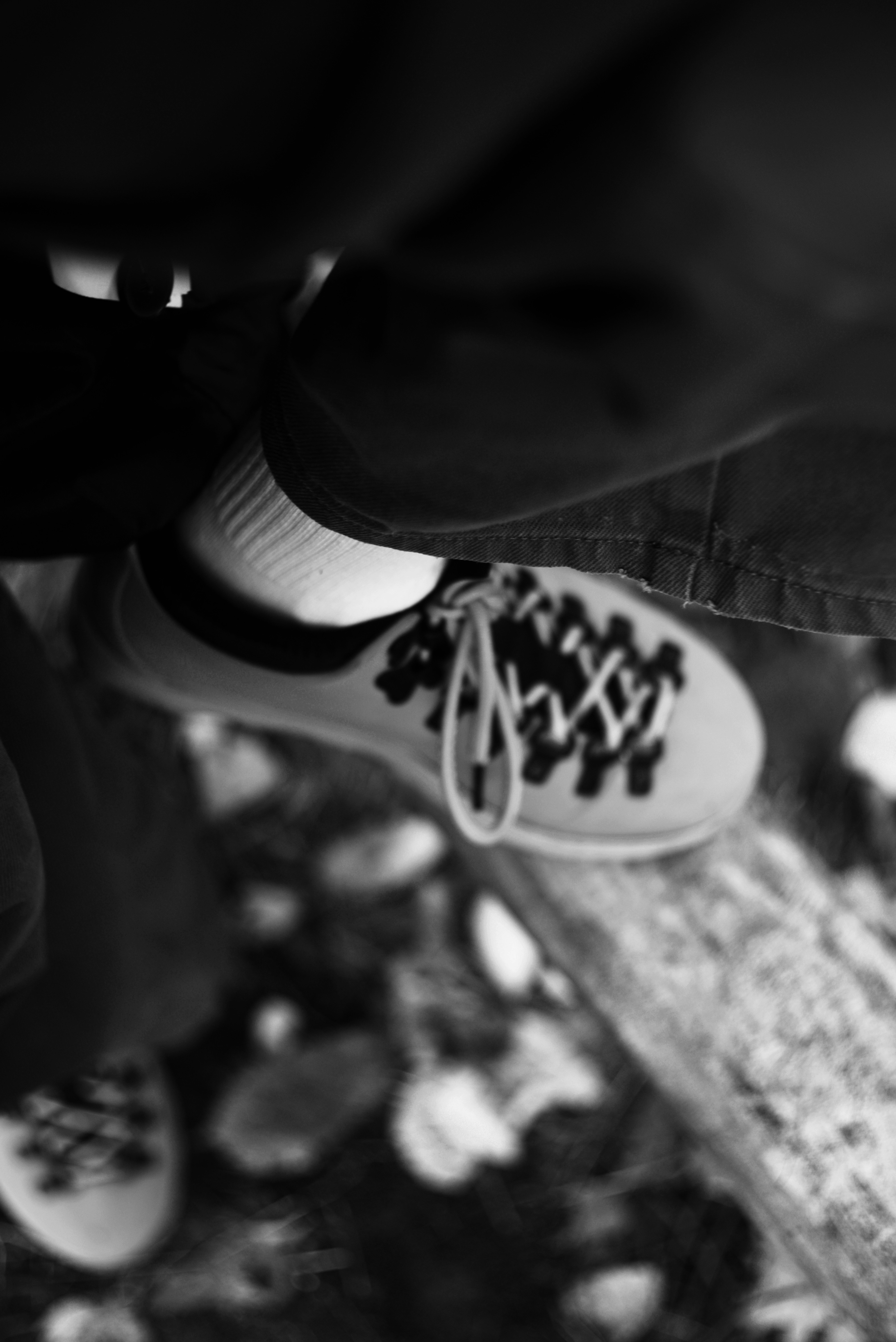 Hiking boots in black and white - Free Photo on Unsplash