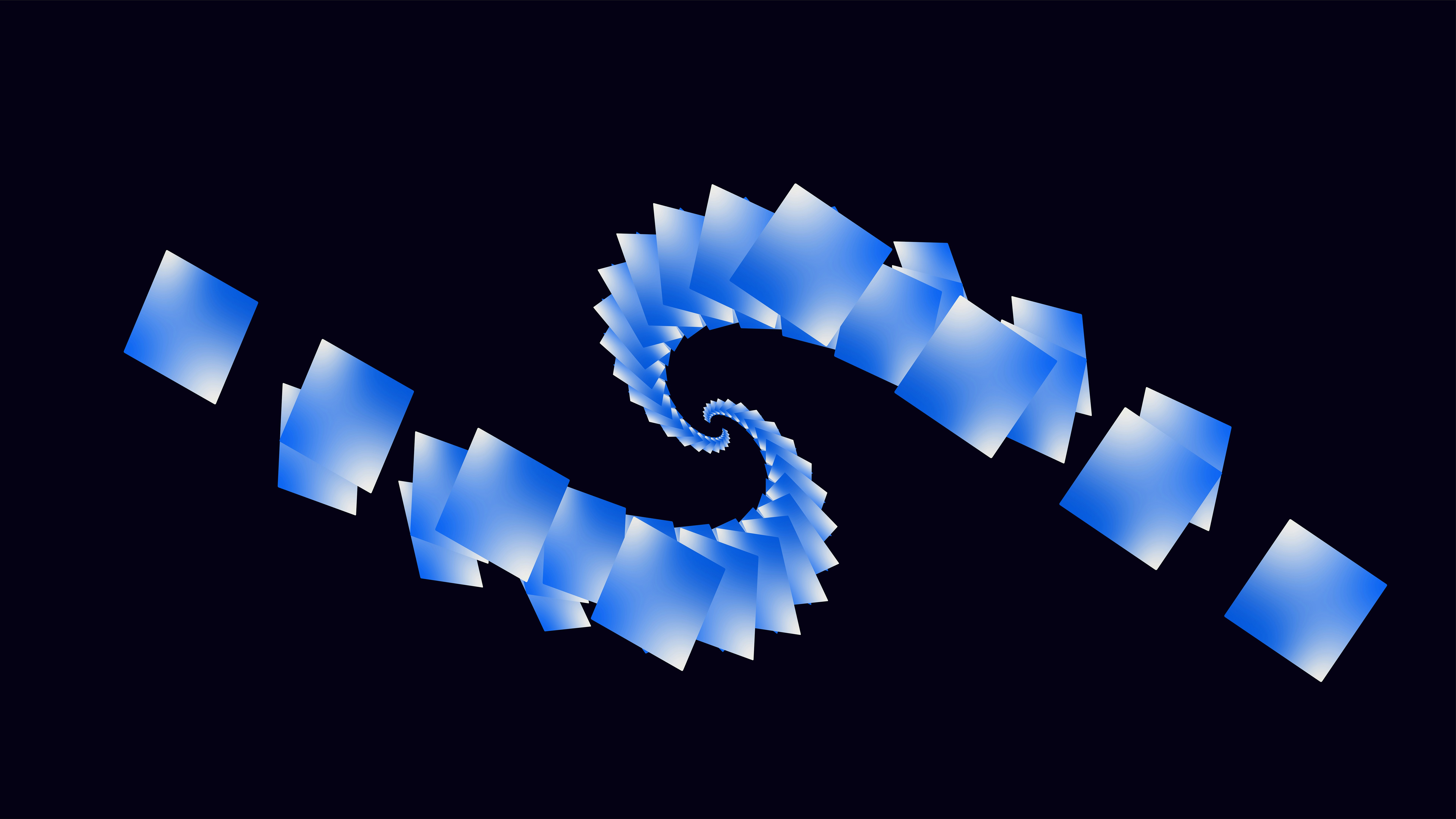 Blue square spiral pattern - Free Photo on Unsplash