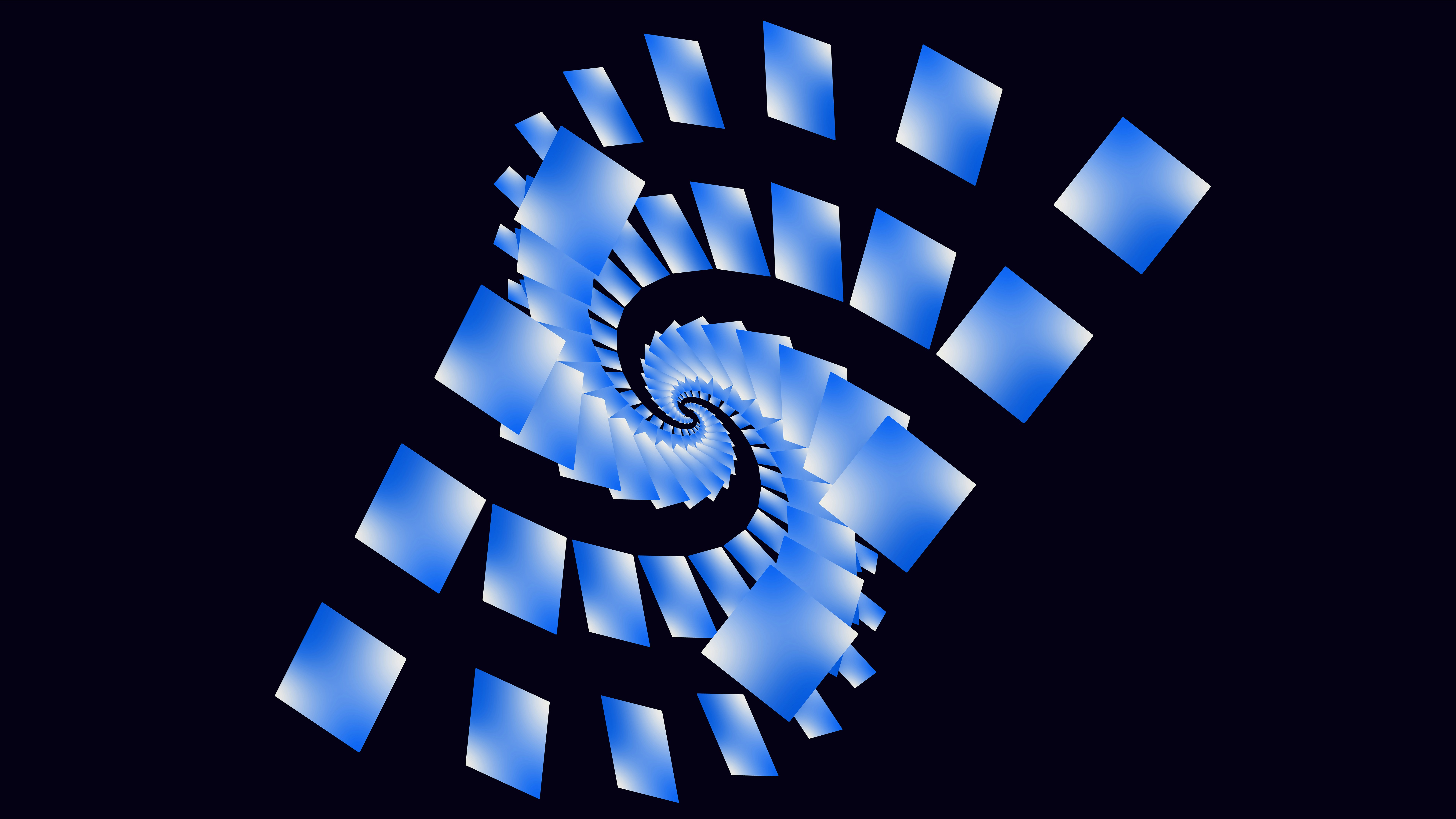 Blue square spiral pattern - Free Photo on Unsplash