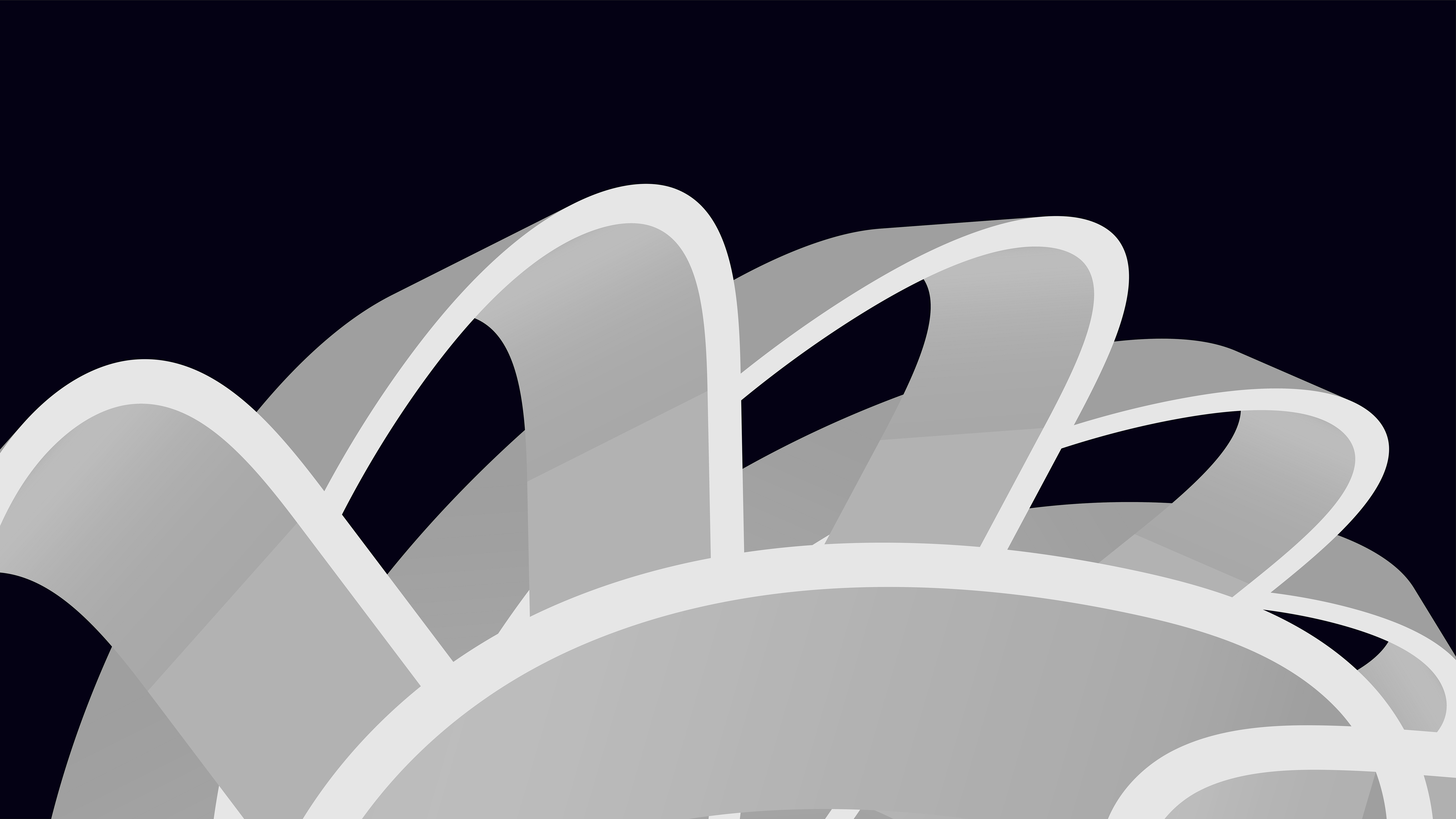 Smooth grey curved ribbons with shadows - Free Photo on Unsplash