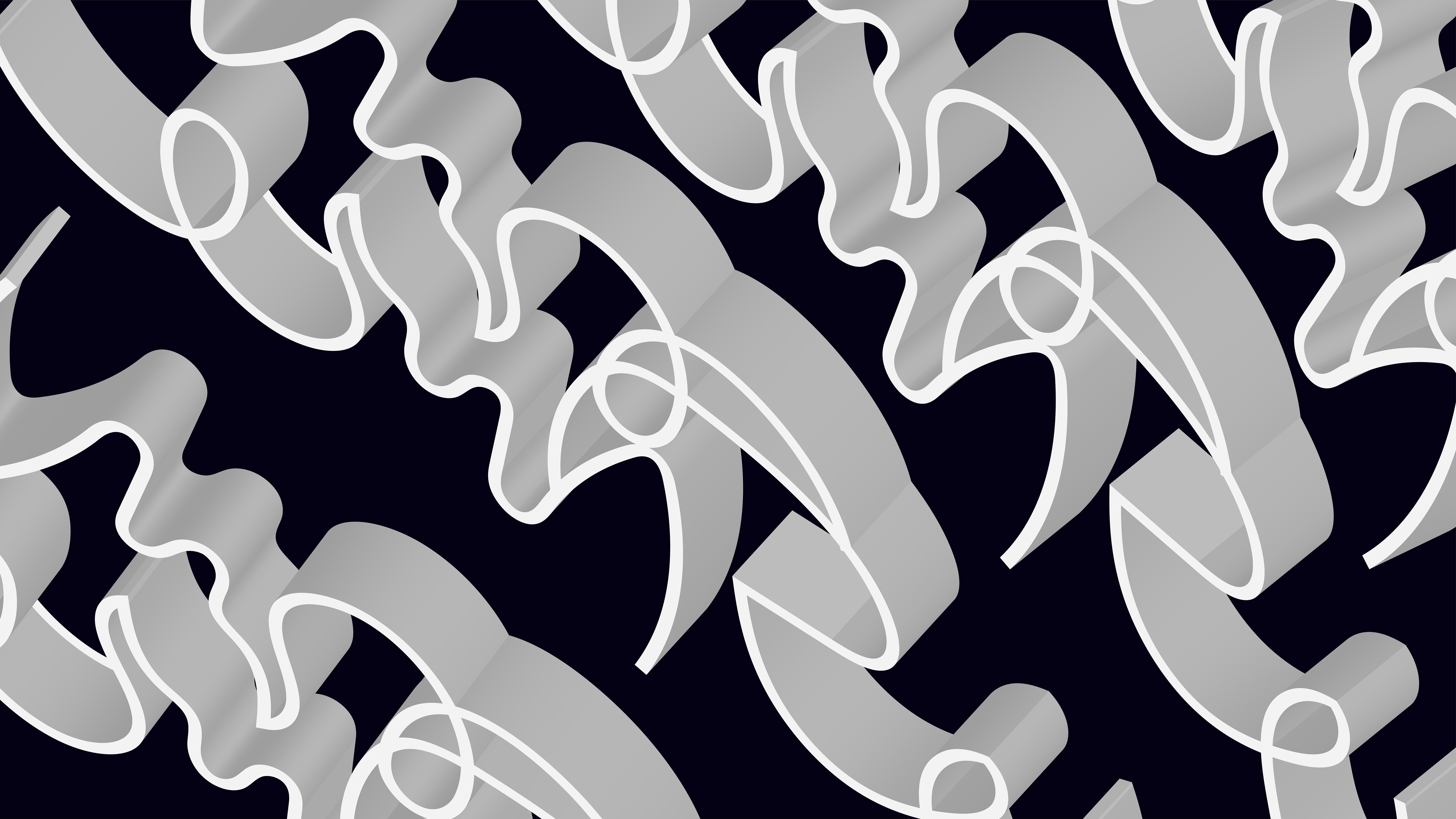 Grey ribbons in repeating diagonal pattern - Free Photo on Unsplash