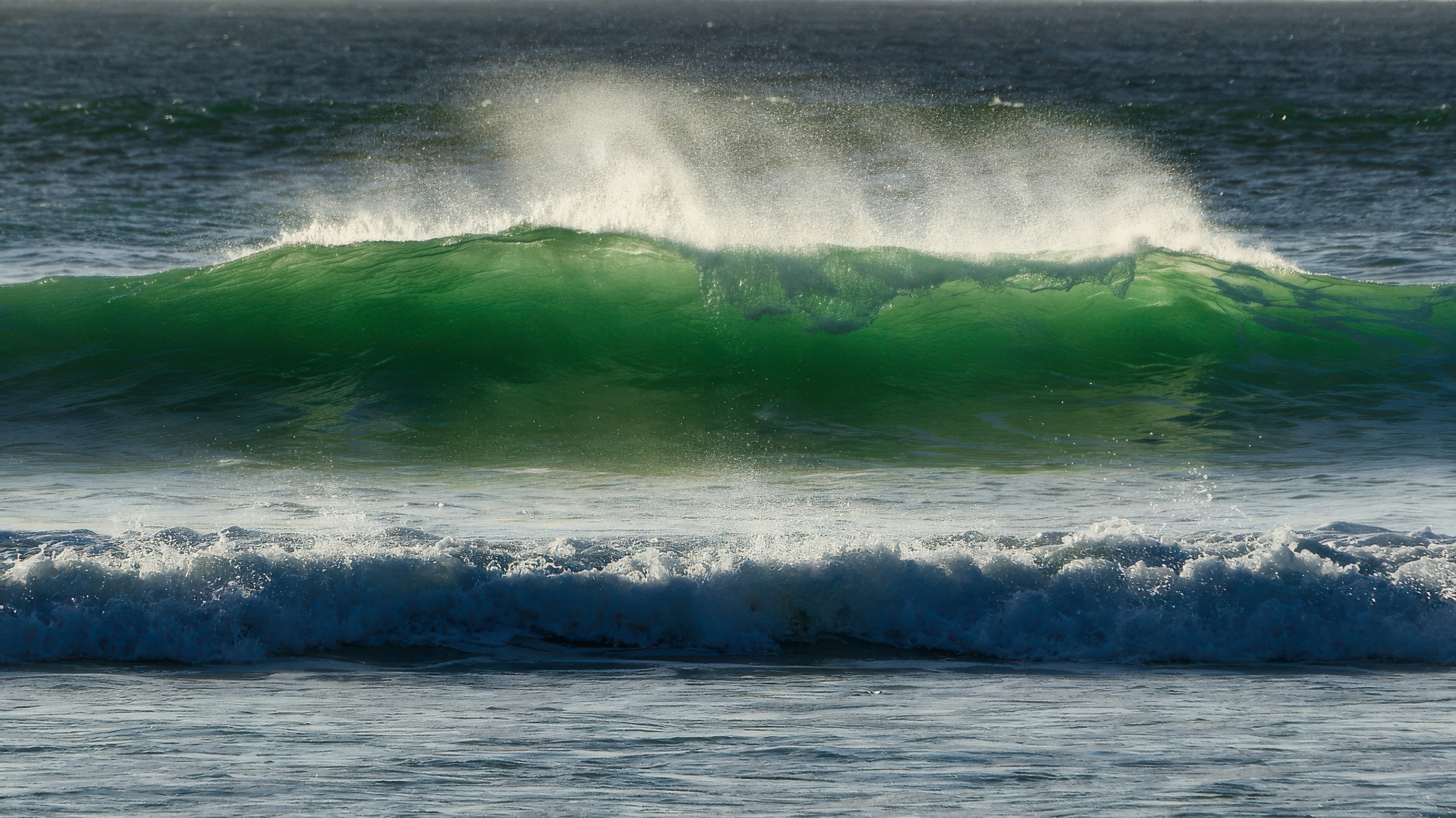 Translucent green ocean wave breaking - Free Photo on Unsplash