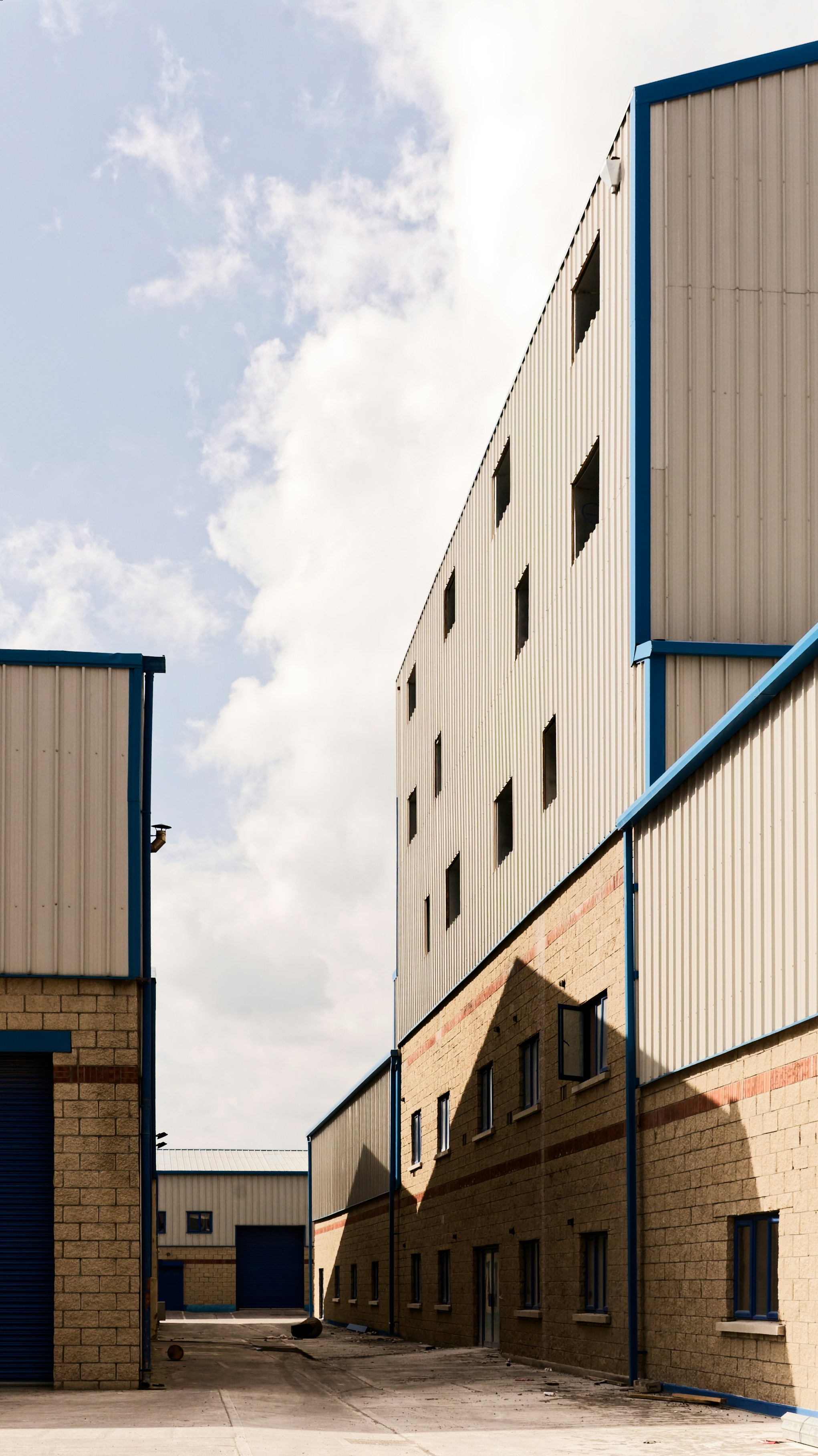 Industrial buildings with corrugated metal siding - Free Photo on Unsplash