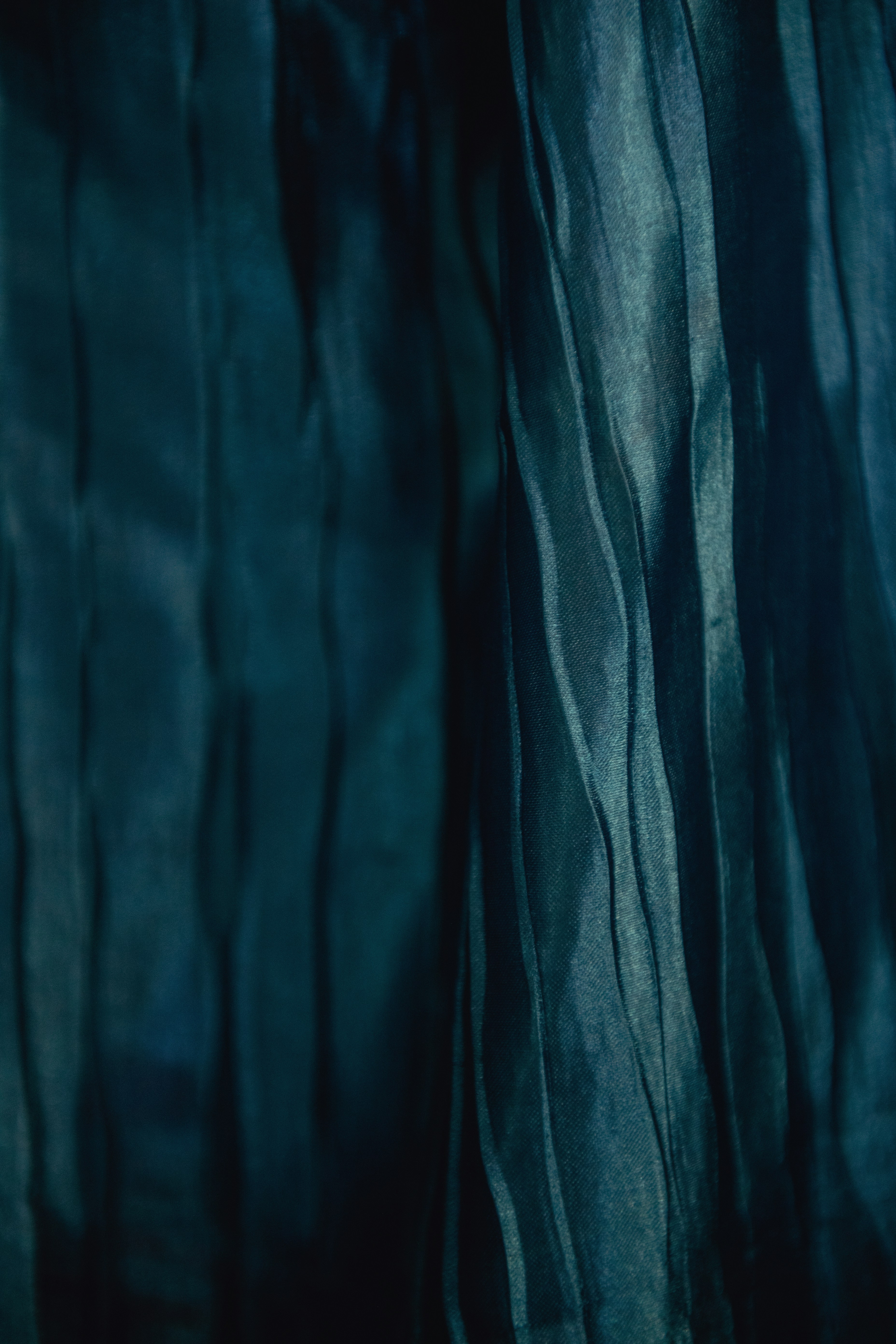 Dark blue pleated fabric texture - Free Photo on Unsplash