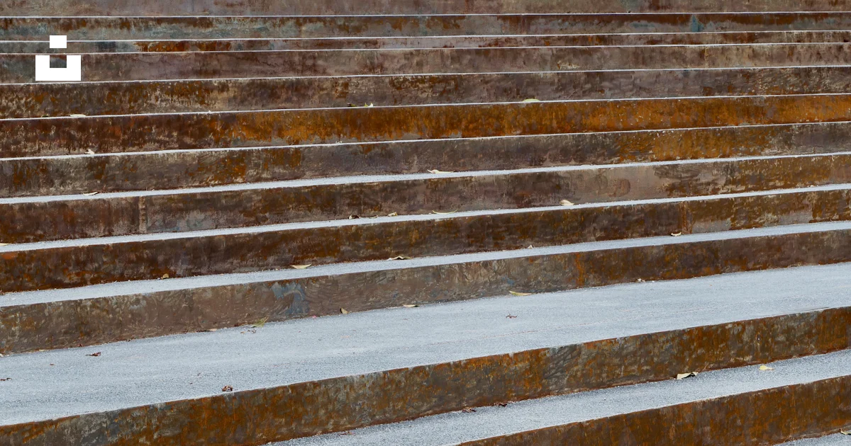 Steel Steps Texture Concrete stairs with rusty metal risers - Free Photo on Unsplash