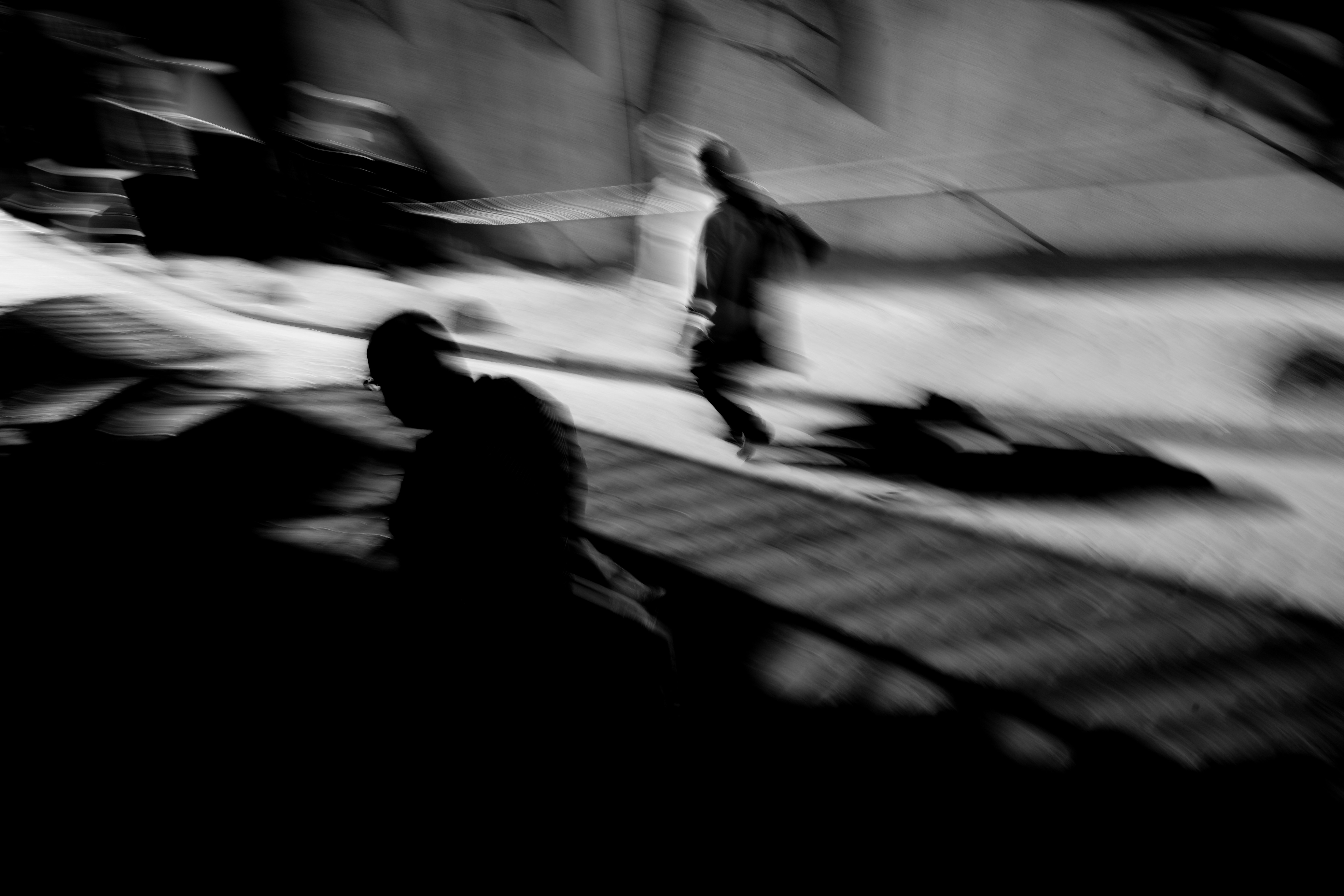 Blurred figures on street - Free Photo on Unsplash