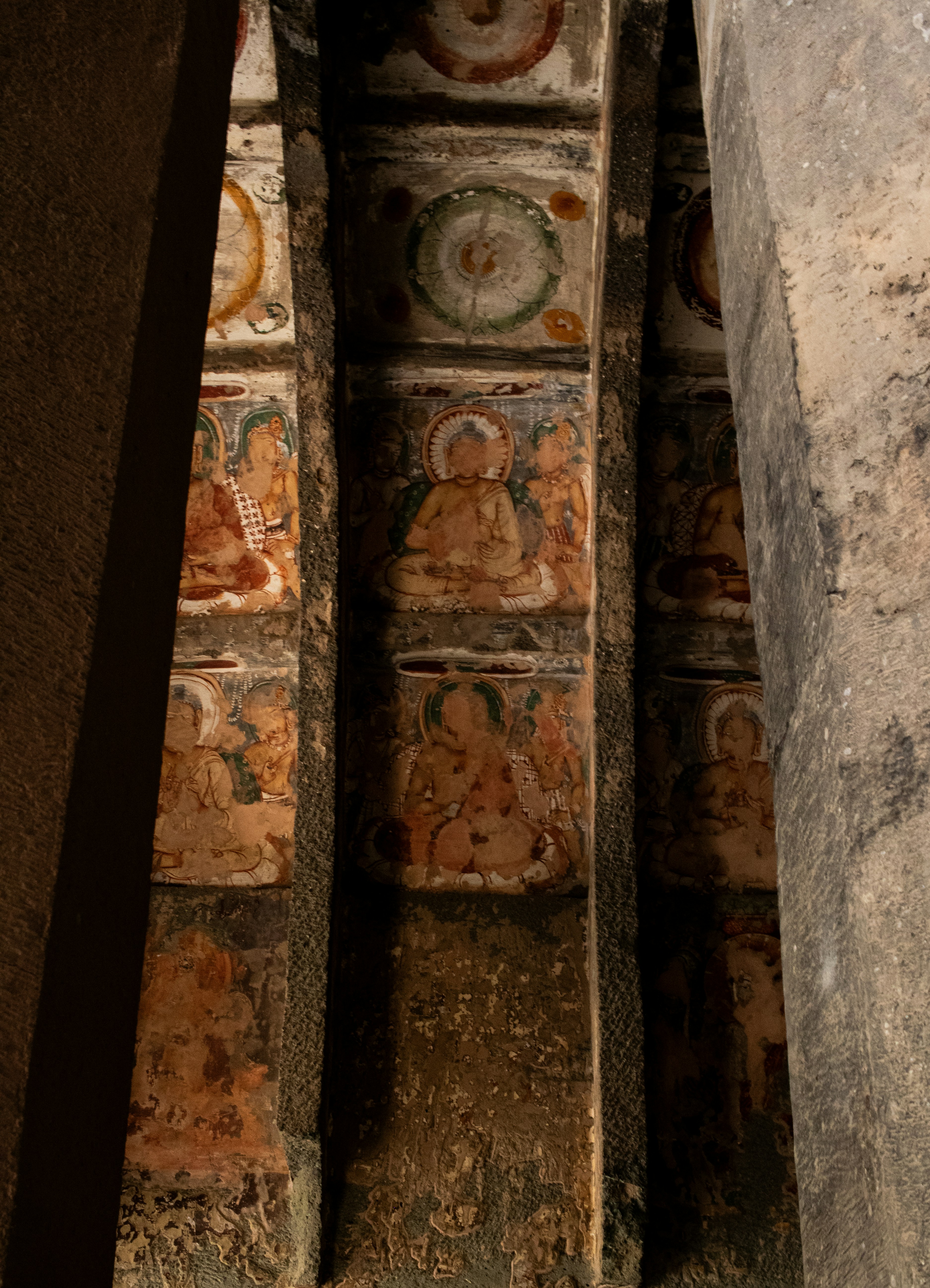Pinturas murales budistas en las cuevas de Ajanta - Foto gratuita en ...