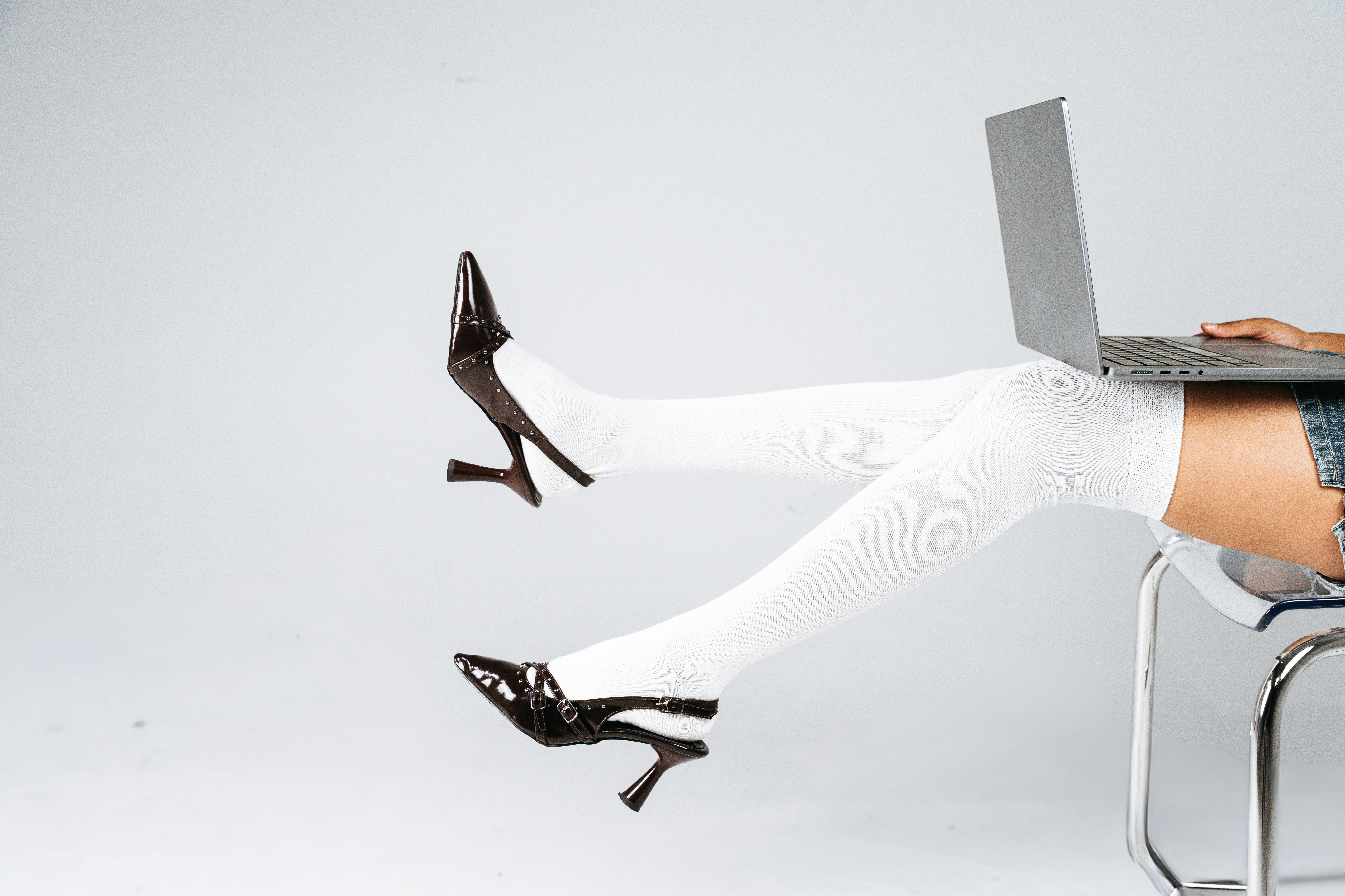 Person in white socks and heels - Free Photo on Unsplash