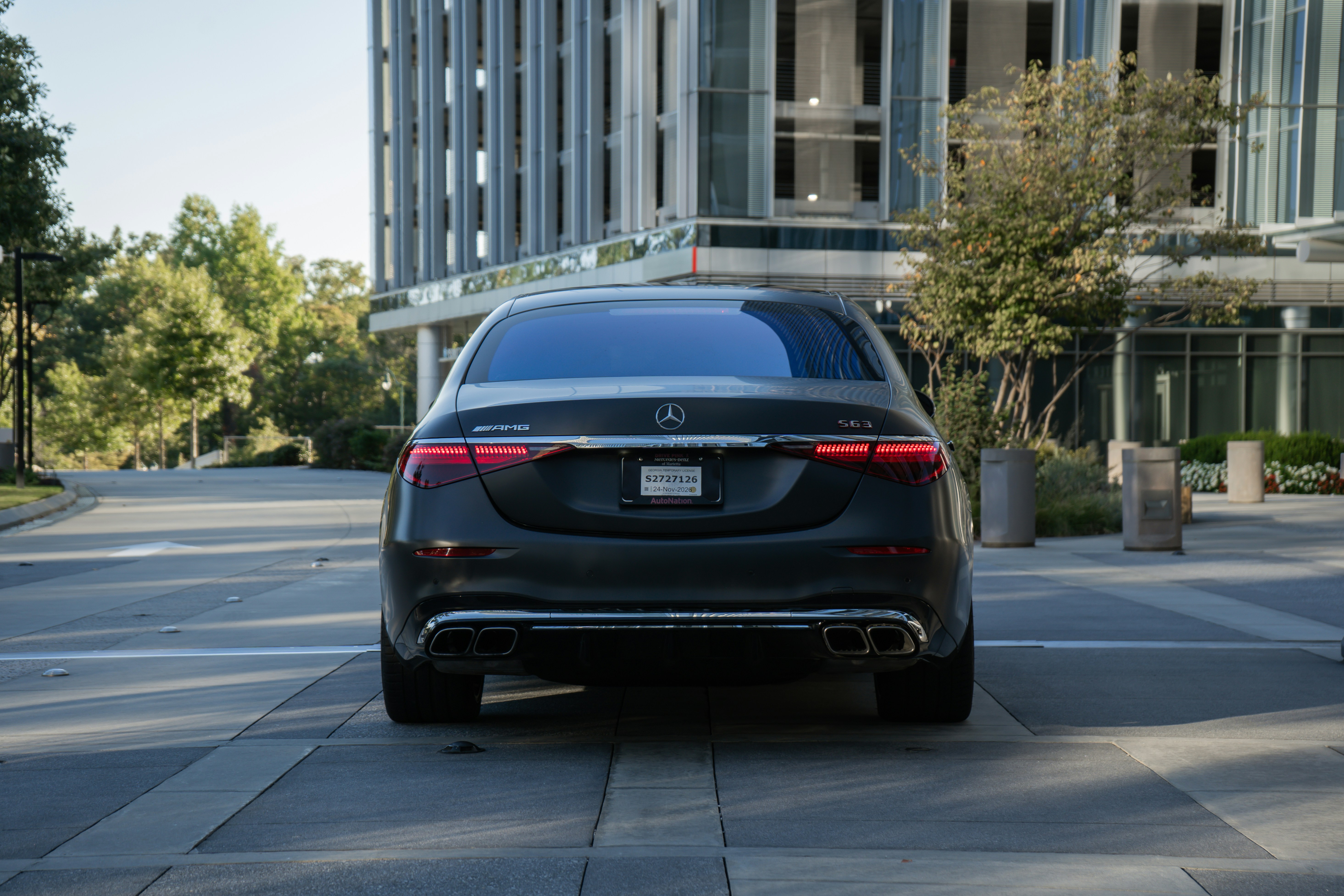 Matte black Mercedes-AMG S63 sedan - Free Photo on Unsplash