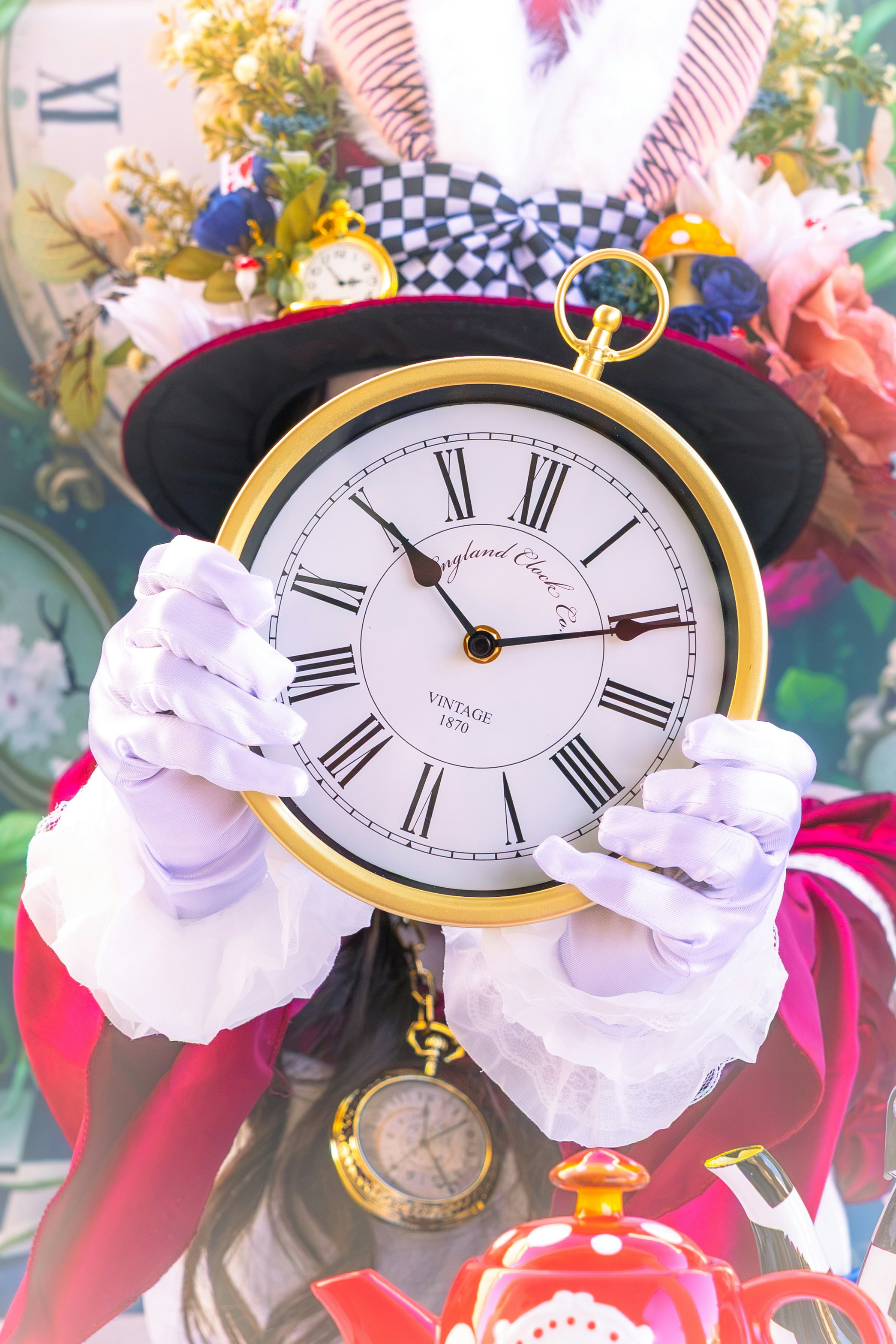 Person holding vintage clock in costume - Free Photo on Unsplash