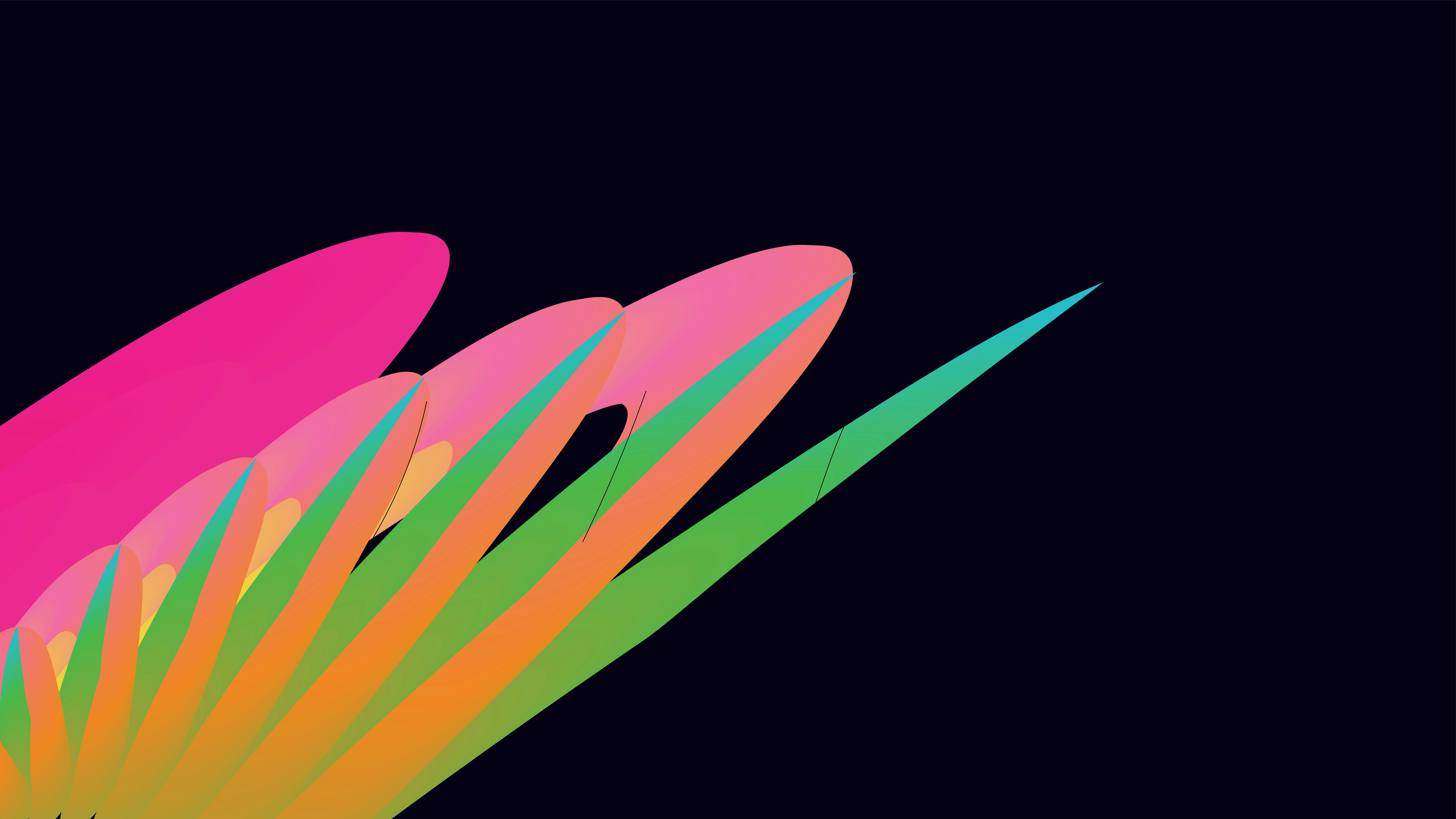 Abstract shapes in vibrant colors - Free Photo on Unsplash
