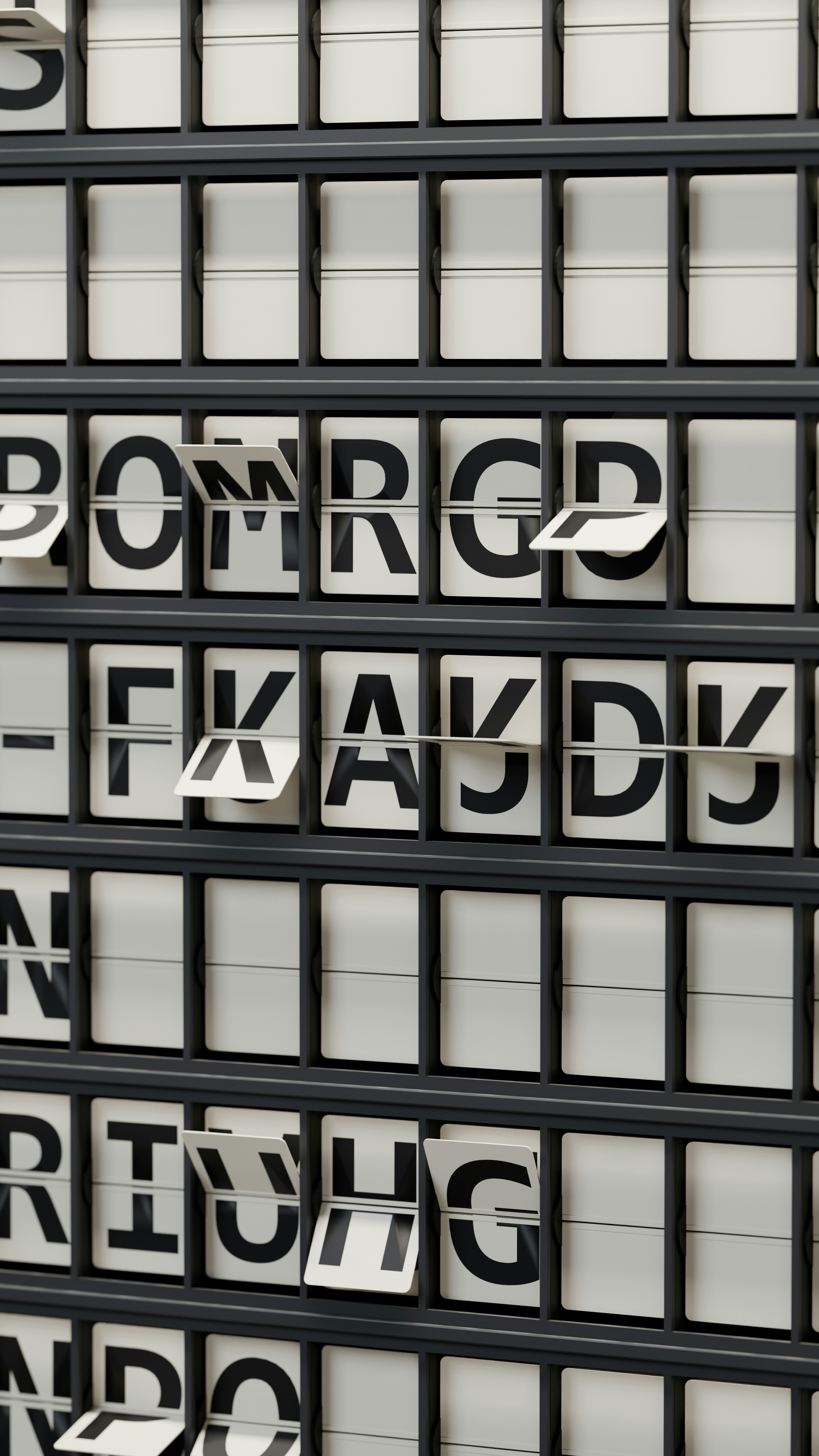 Mechanical split-flap display board - Free Photo on Unsplash