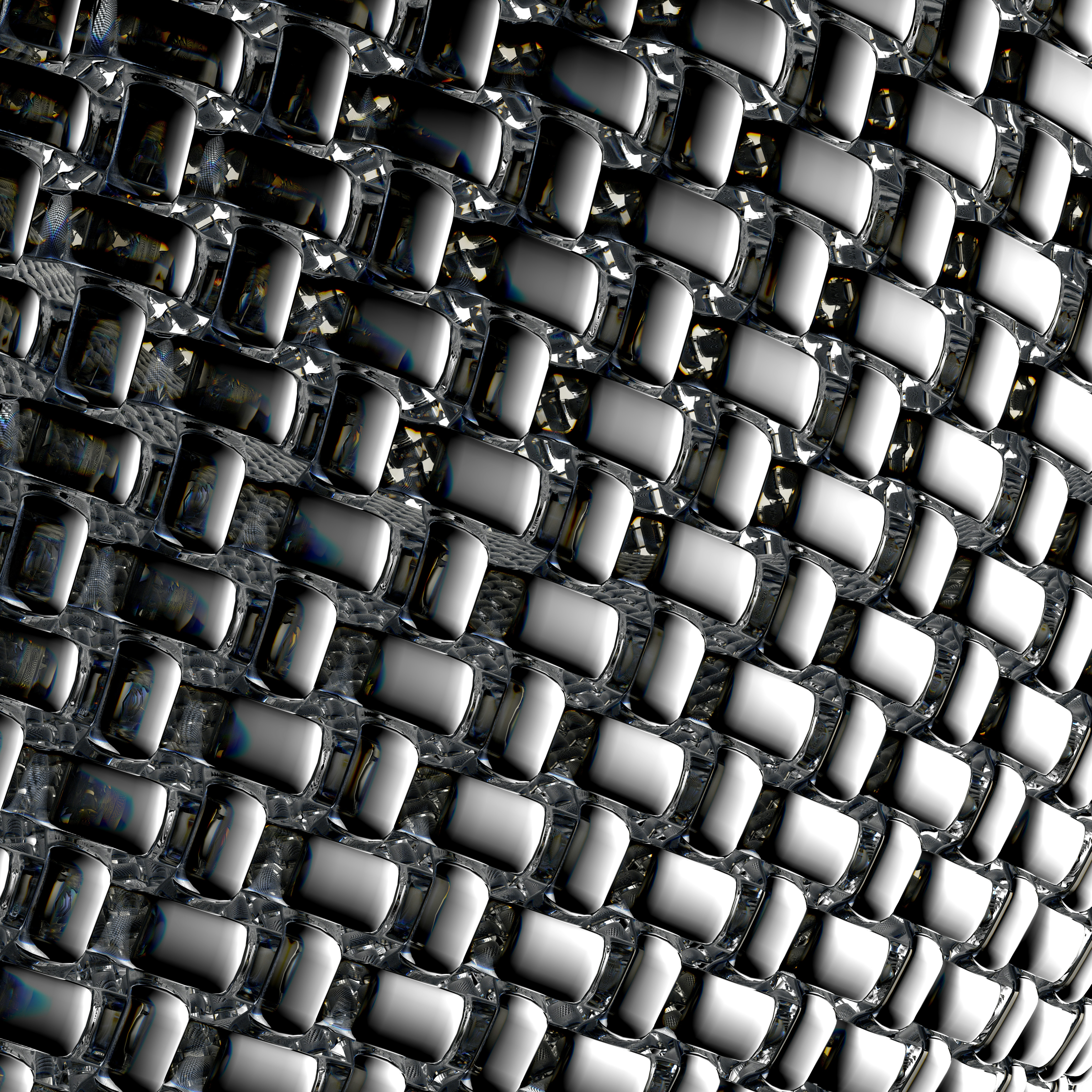 Metallic woven pattern with reflective surfaces - Free Photo on Unsplash