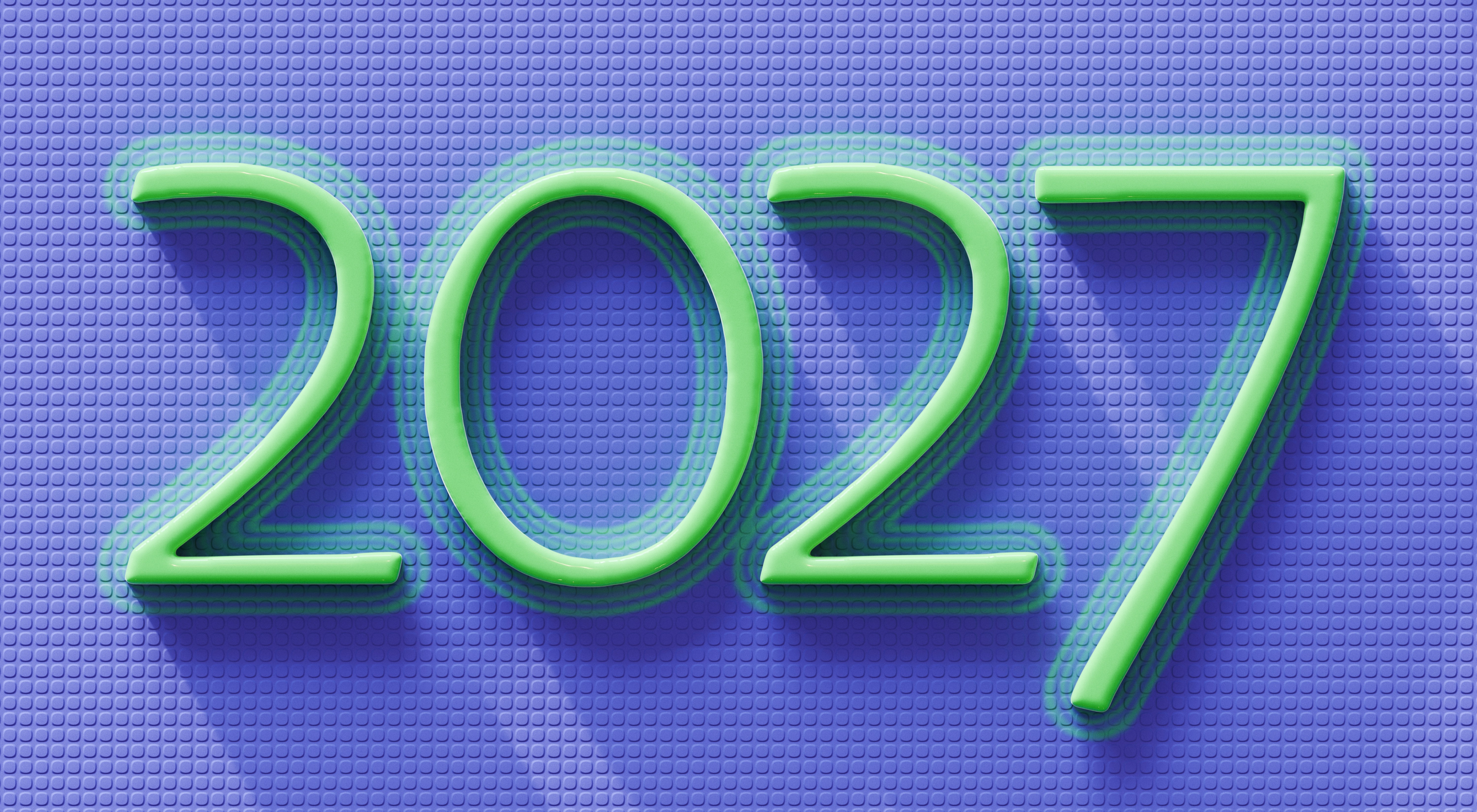 Green 2027 numbers on purple background - Free Photo on Unsplash