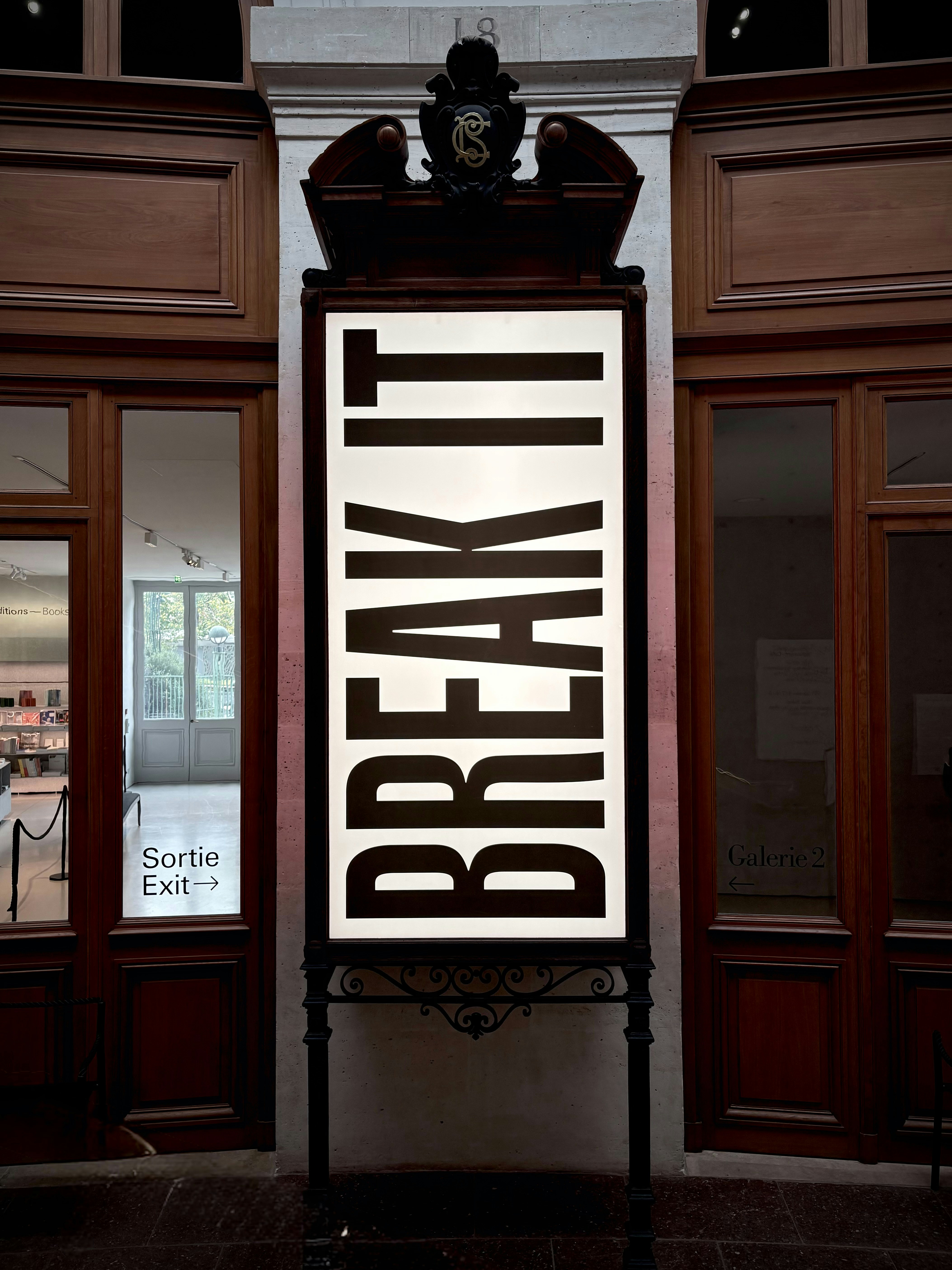 Illuminated sign reading break it - Free Photo on Unsplash