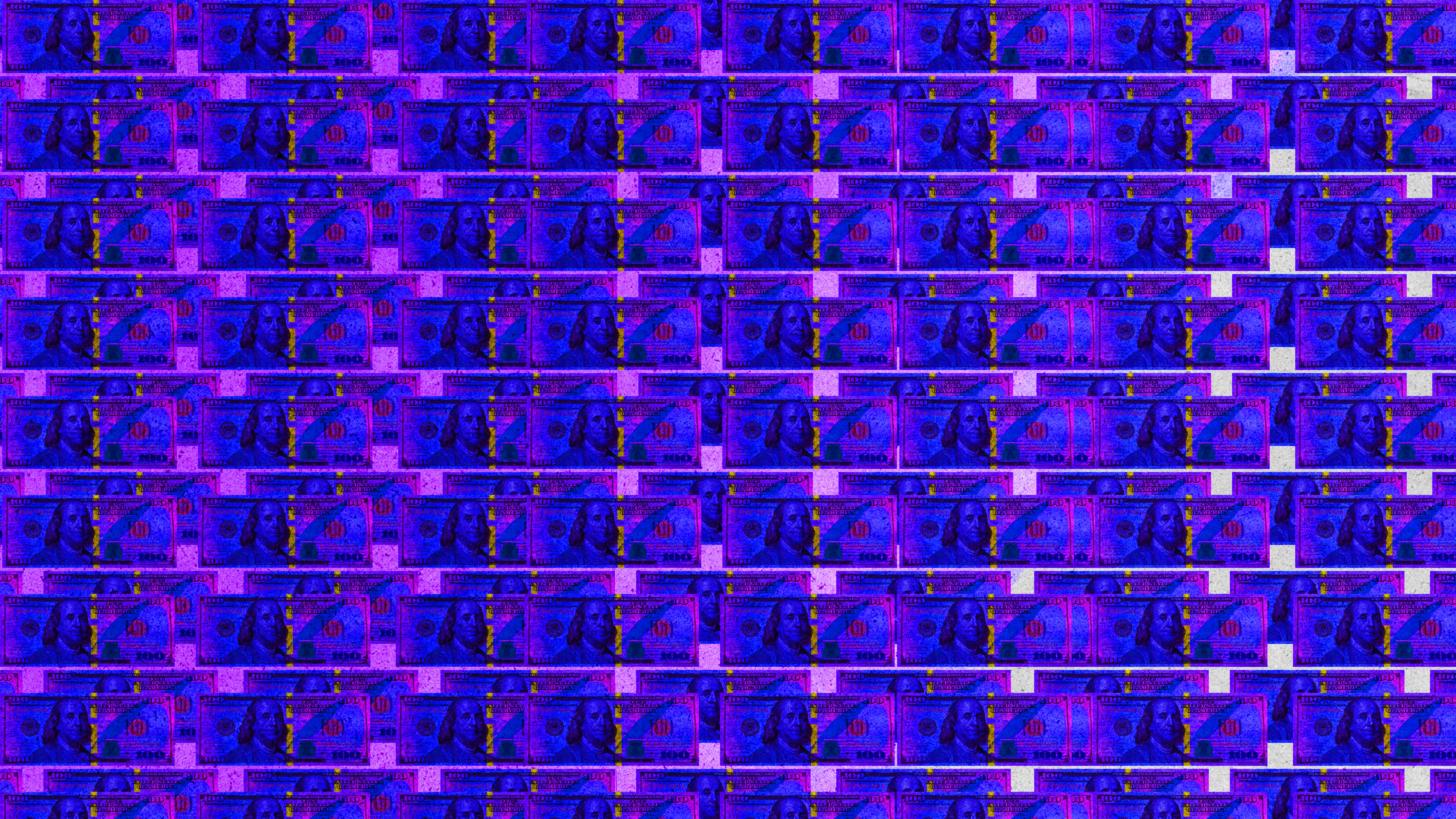 Repeating pattern of hundred dollar bills - Free Photo on Unsplash