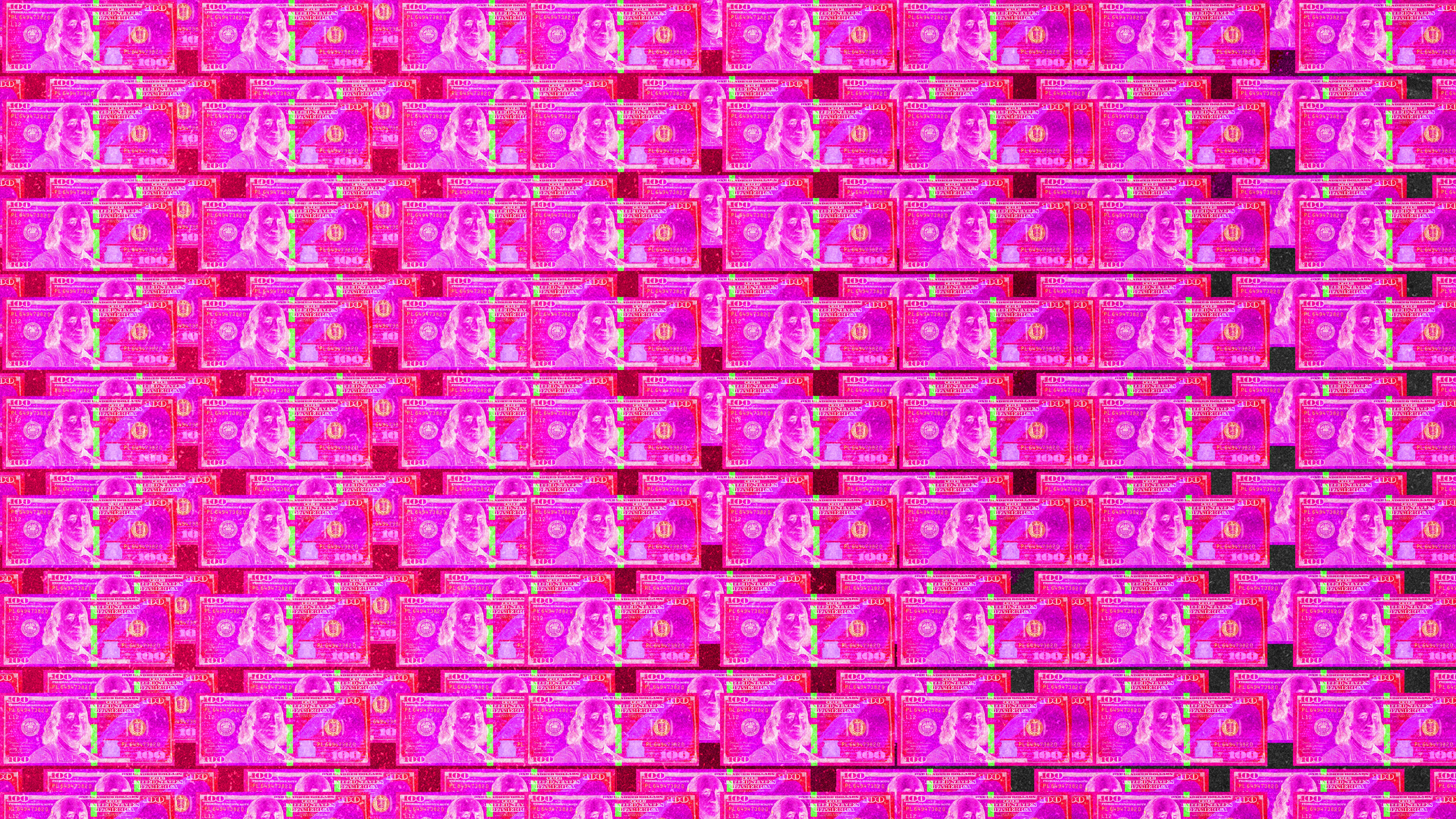 Pink one hundred dollar bill pattern - Free Photo on Unsplash