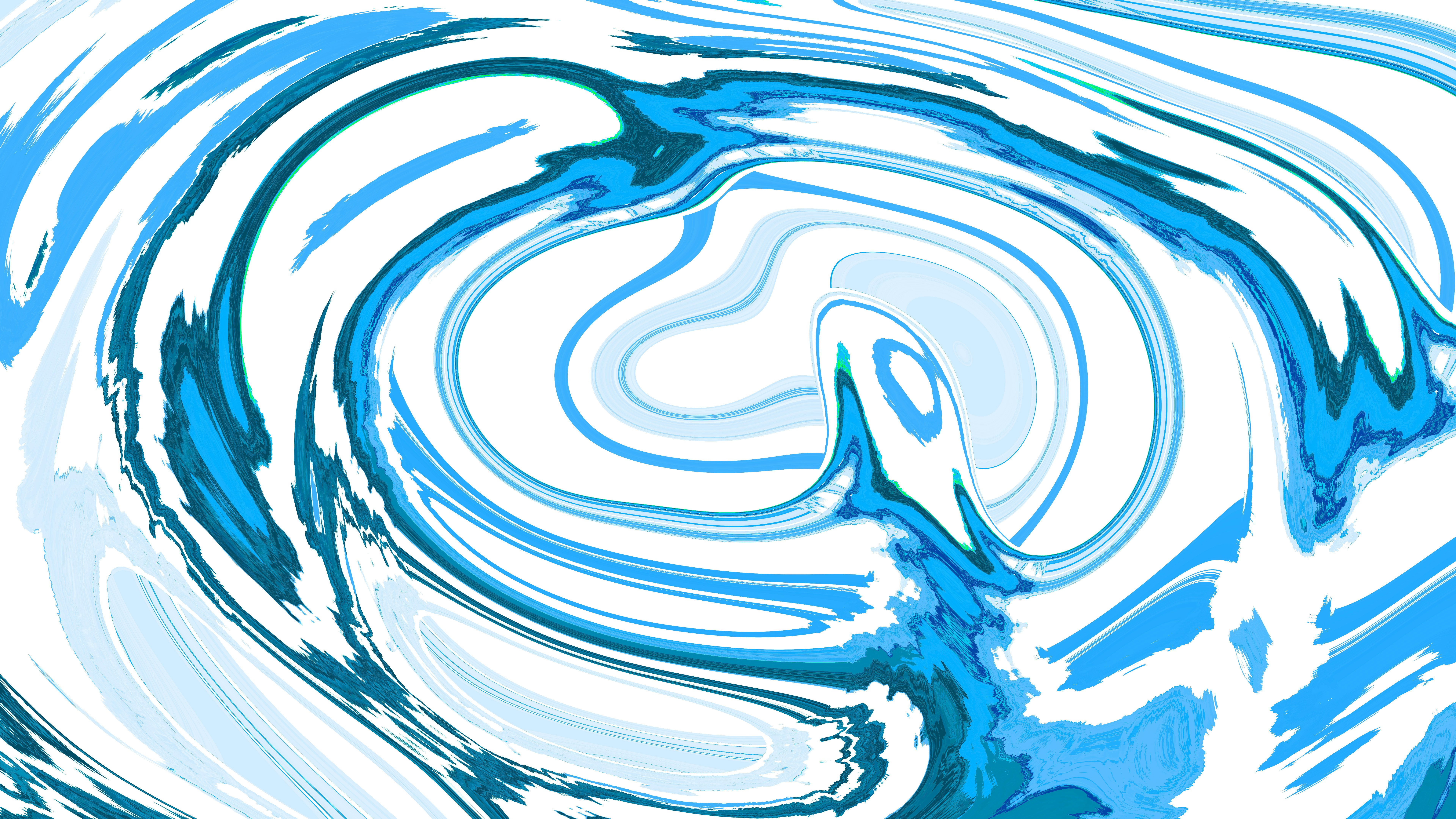 Swirling blue and white liquid pattern - Free Photo on Unsplash