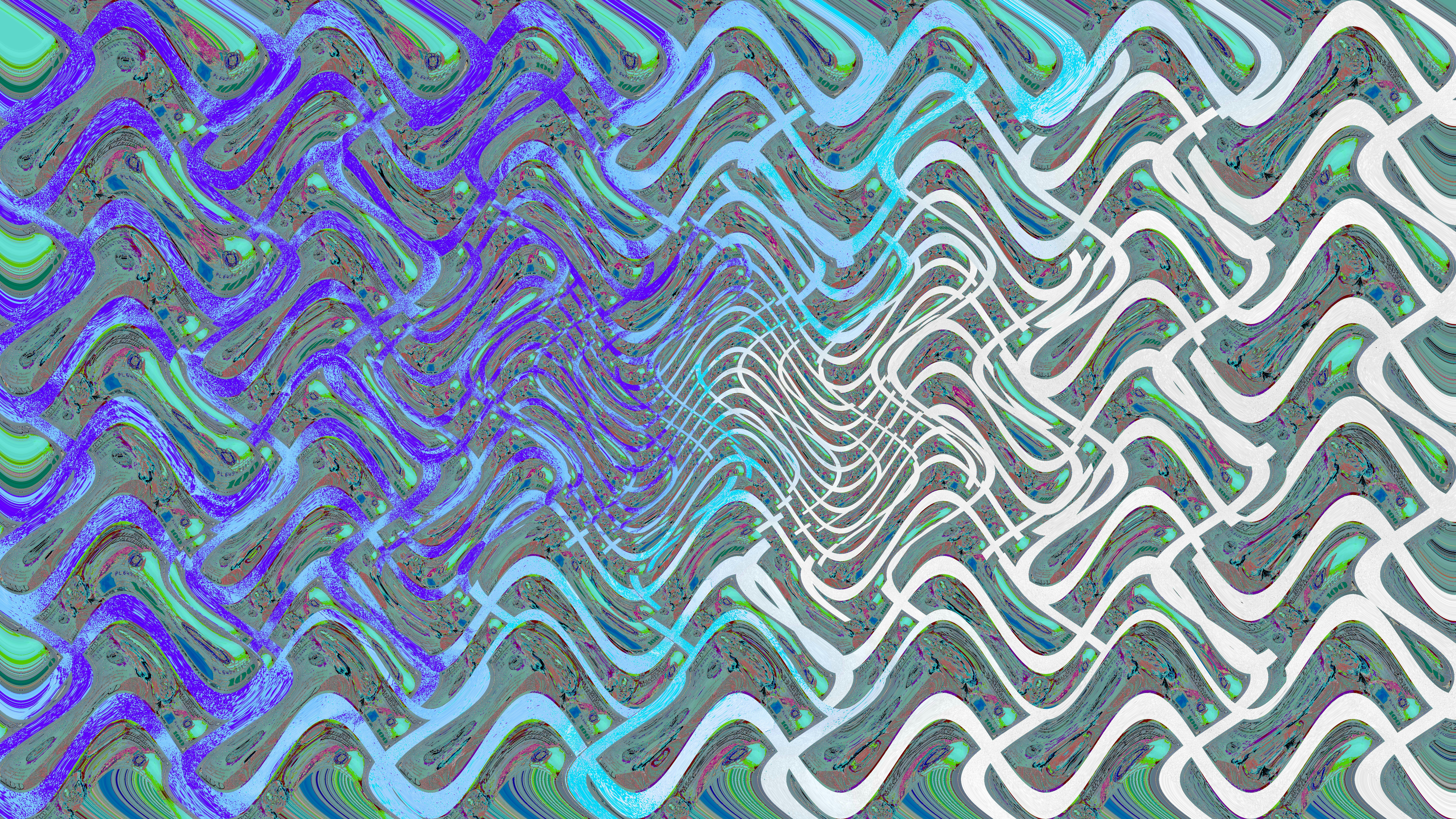 Abstract blue and white wavy pattern - Free Photo on Unsplash