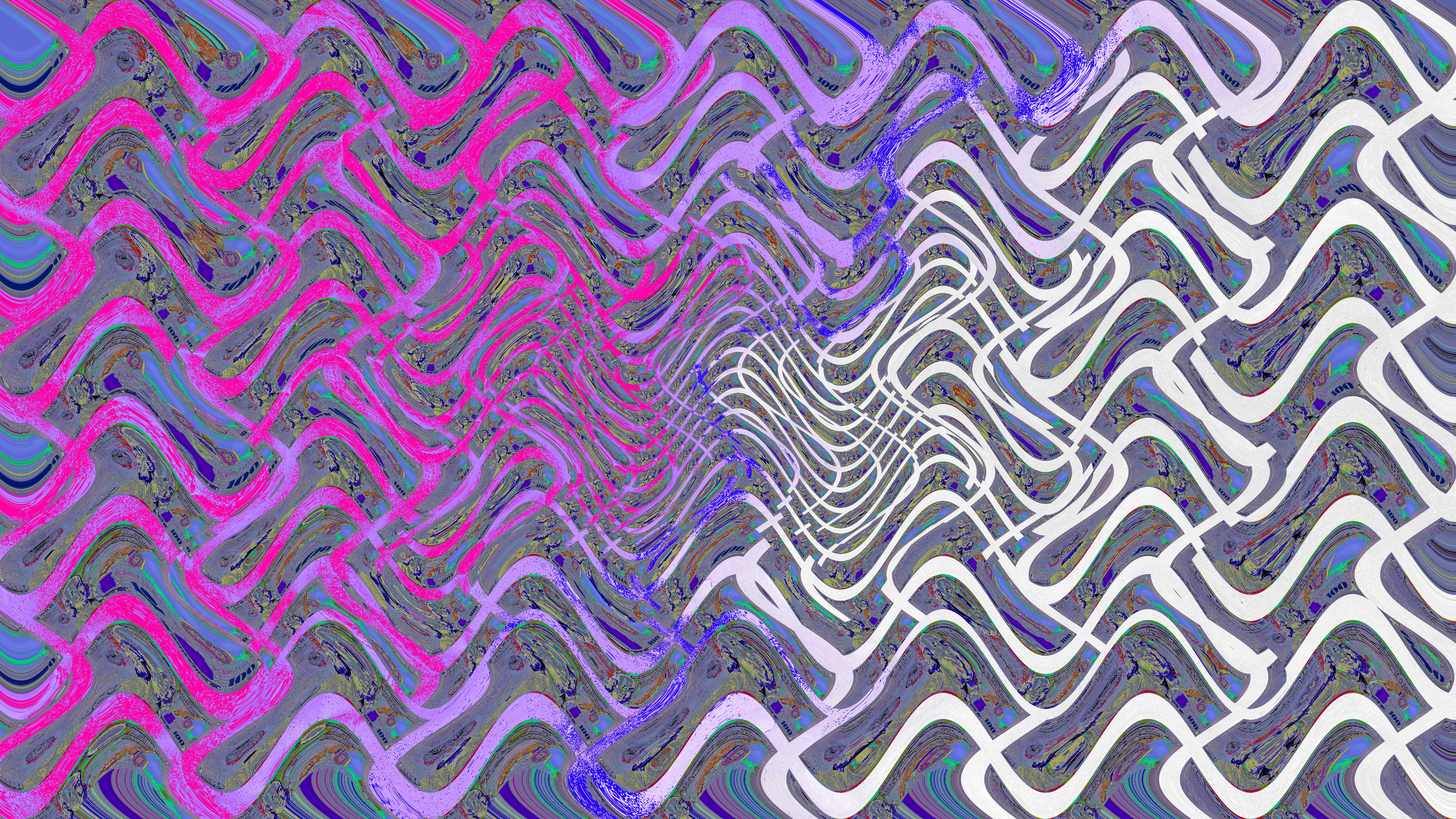 Abstract wavy lines in vibrant colors - Free Photo on Unsplash